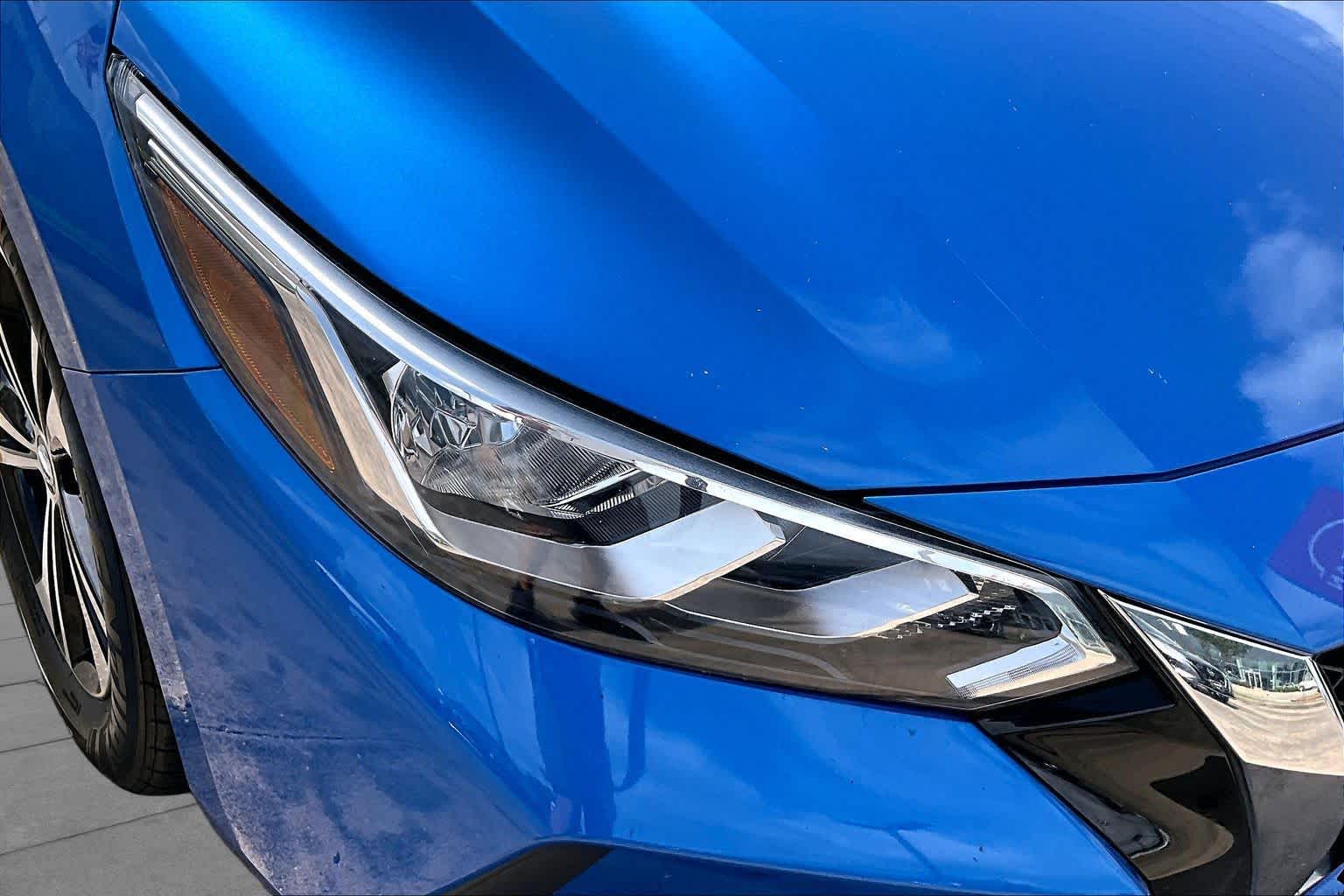 2023 Nissan Sentra SV Electric Blue Metallic at HGreg Houston