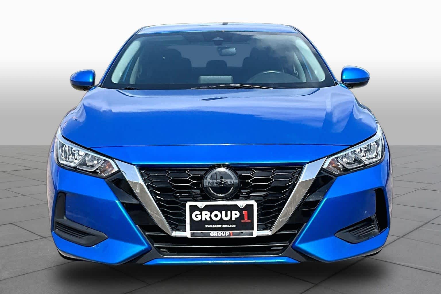 2023 Nissan Sentra SV Electric Blue Metallic at HGreg Houston