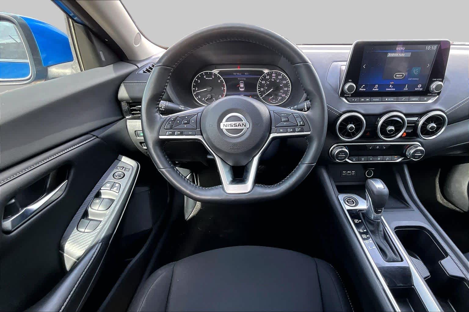 2023 Nissan Sentra SV Electric Blue Metallic at HGreg Houston