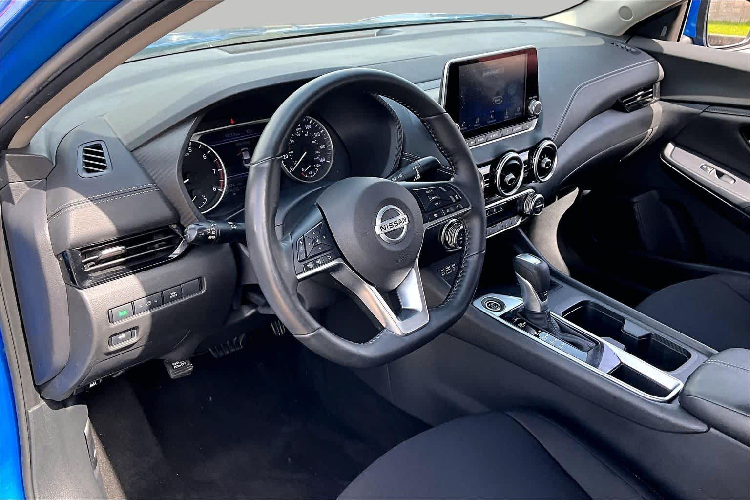 2023 Nissan Sentra SV Electric Blue Metallic at HGreg Houston