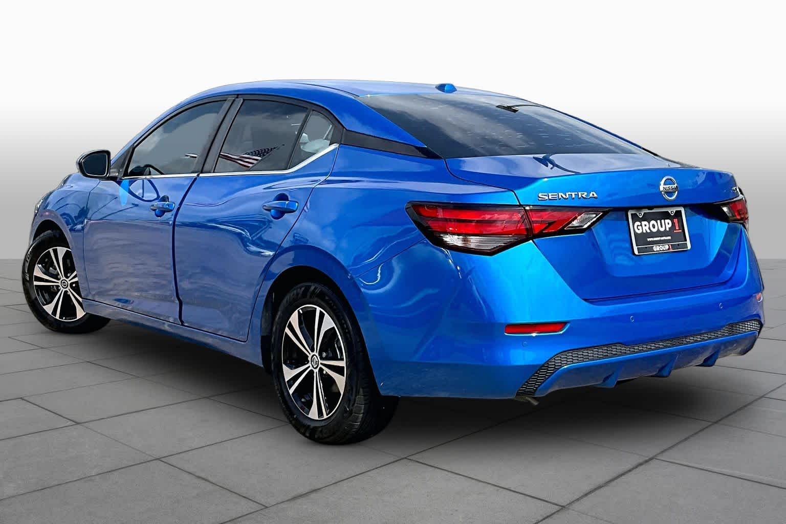 2023 Nissan Sentra SV Electric Blue Metallic at HGreg Houston