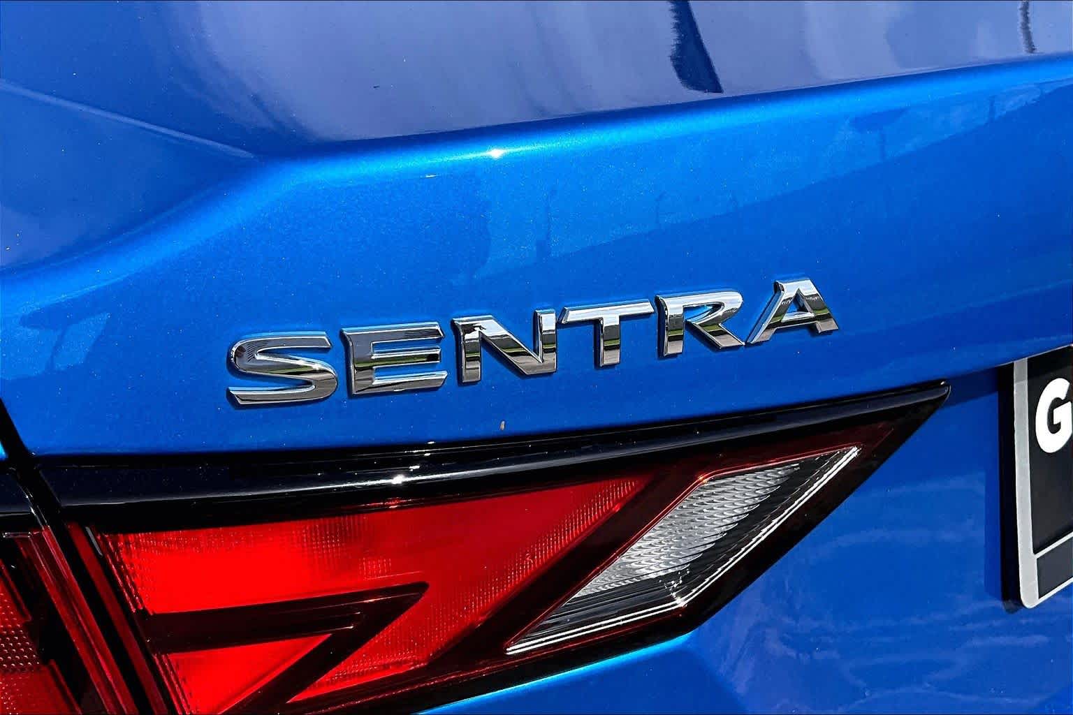 2023 Nissan Sentra SV Electric Blue Metallic at HGreg Houston