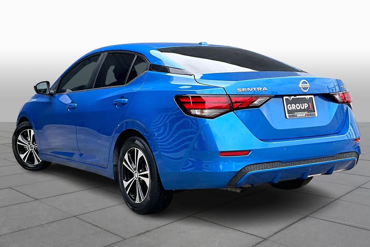 2023 Nissan Sentra SV Electric Blue Metallic at Sterling McCall Nissan