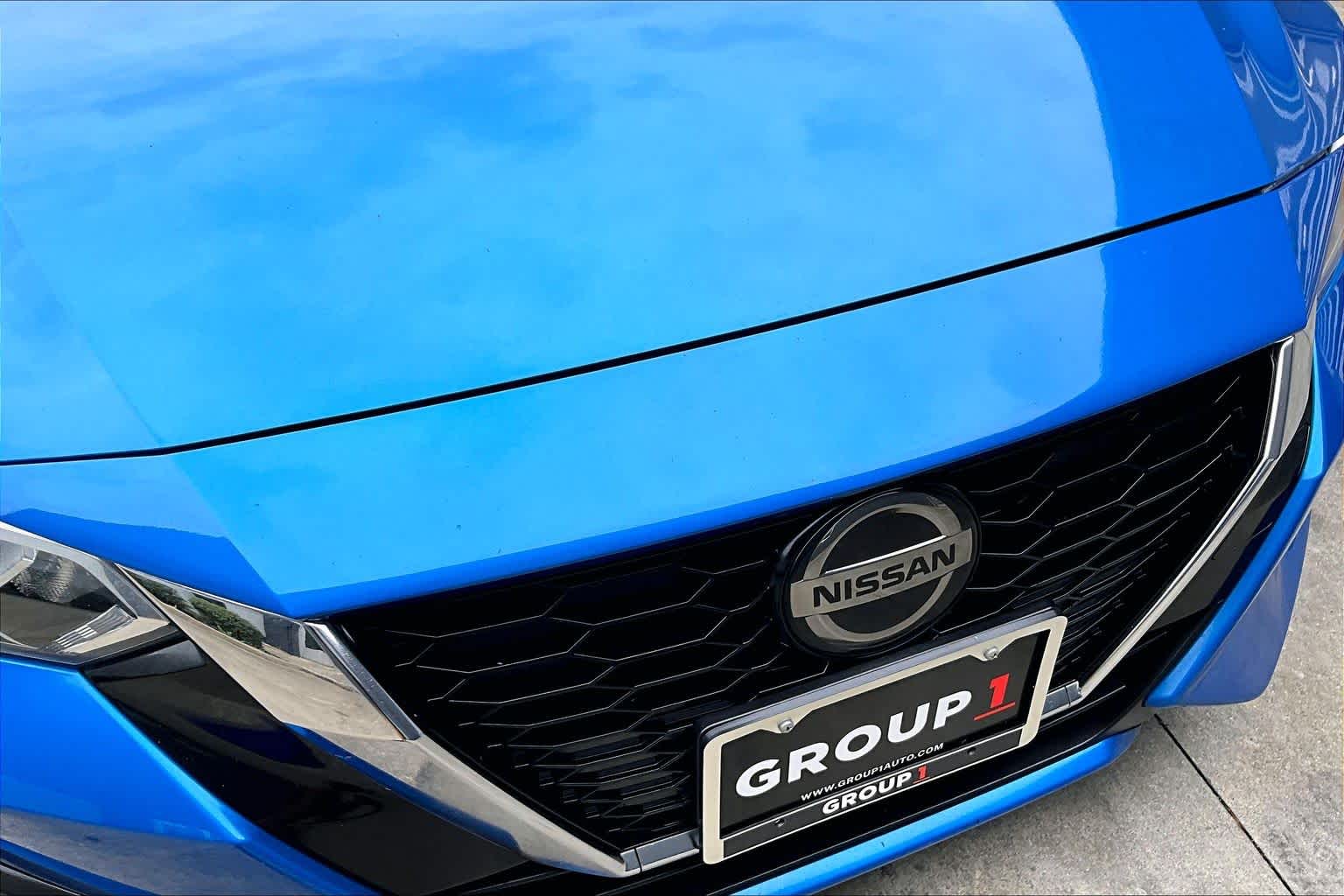 2023 Nissan Sentra SV Electric Blue Metallic at Sterling McCall Nissan