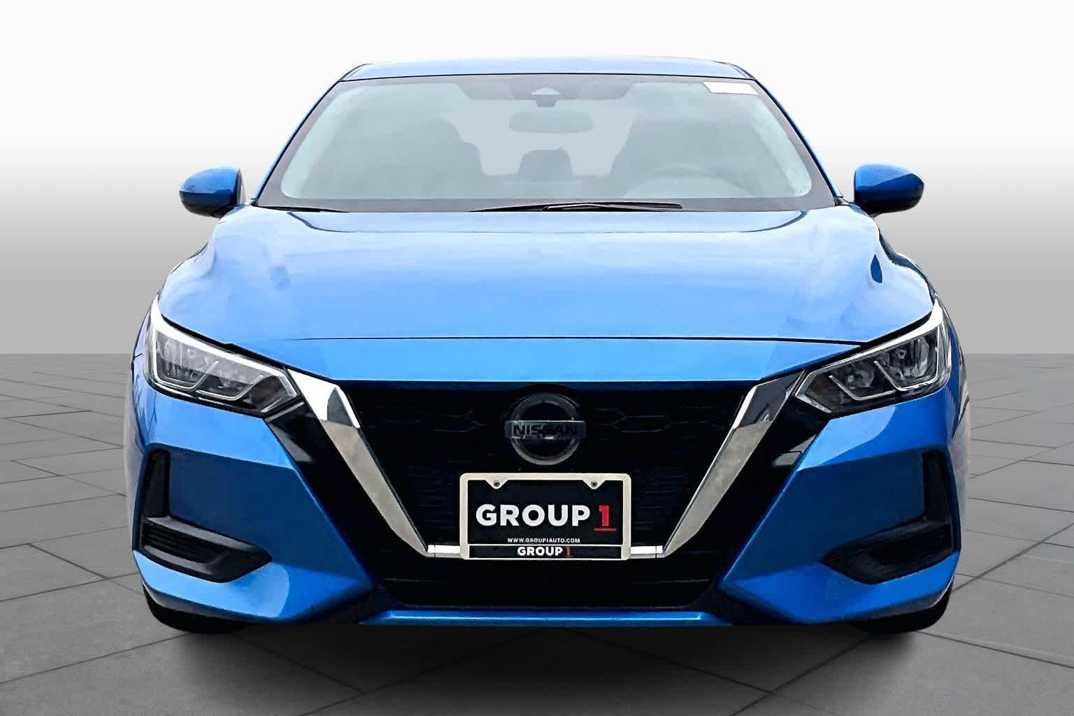 2023 Nissan Sentra SV Electric Blue Metallic at Sterling McCall Nissan