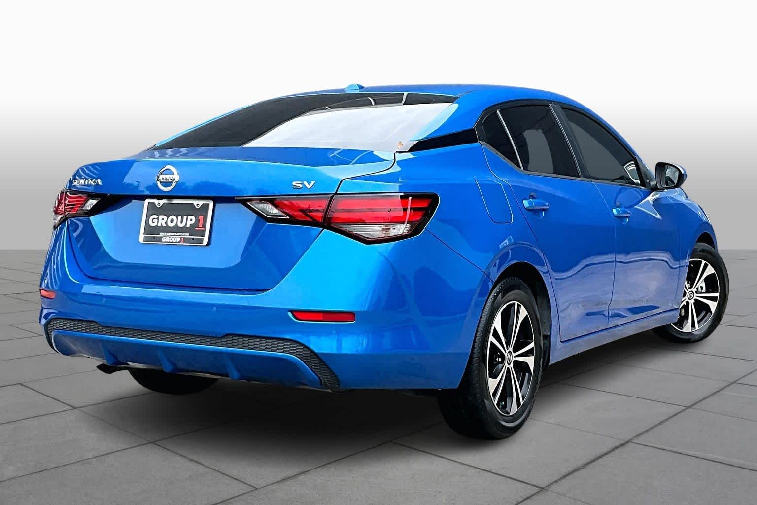 2023 Nissan Sentra SV Electric Blue Metallic at Sterling McCall Nissan