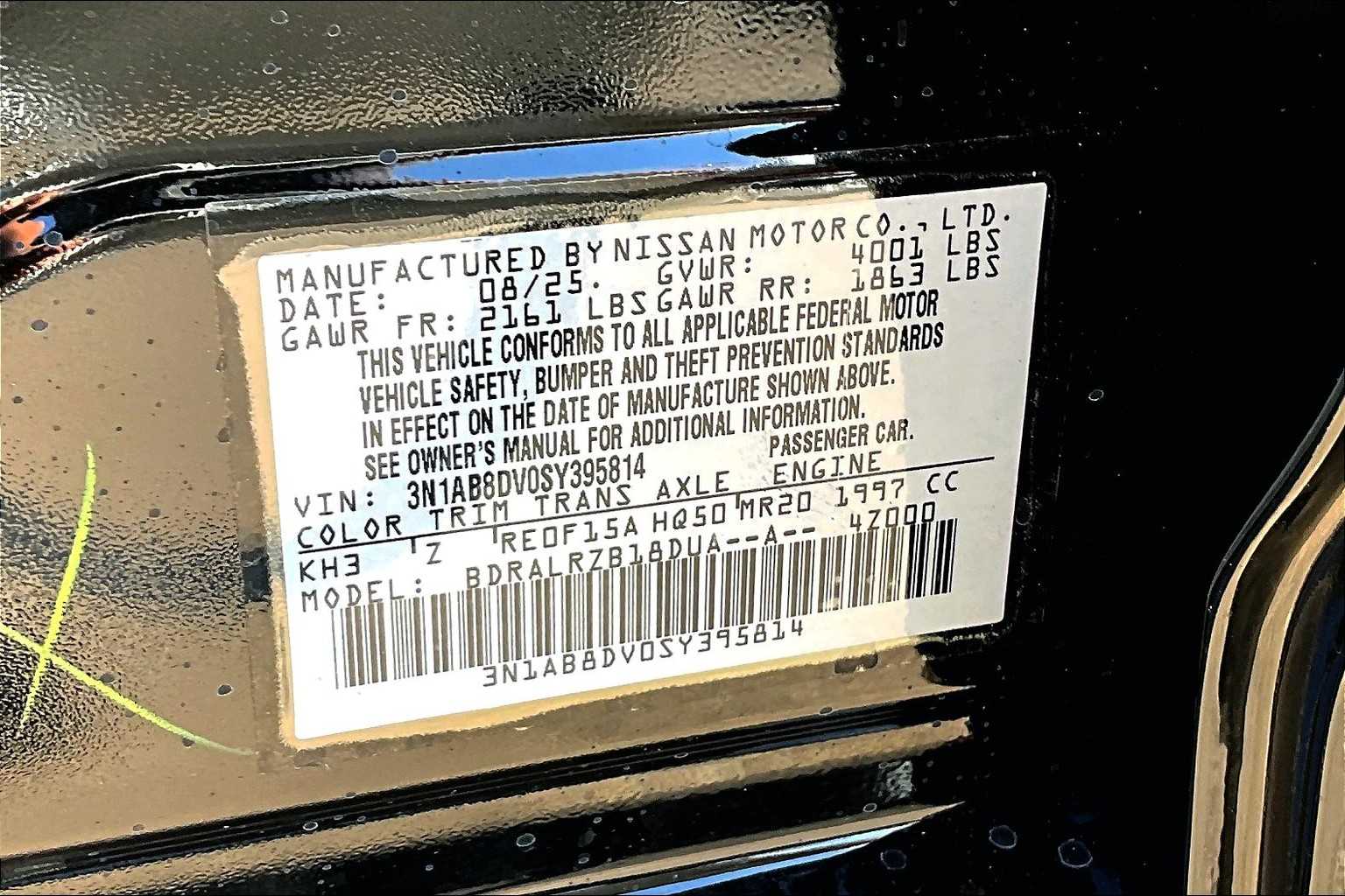 2025 Nissan Sentra SR Super Black at Tomball Chrysler Dodge Jeep Ram