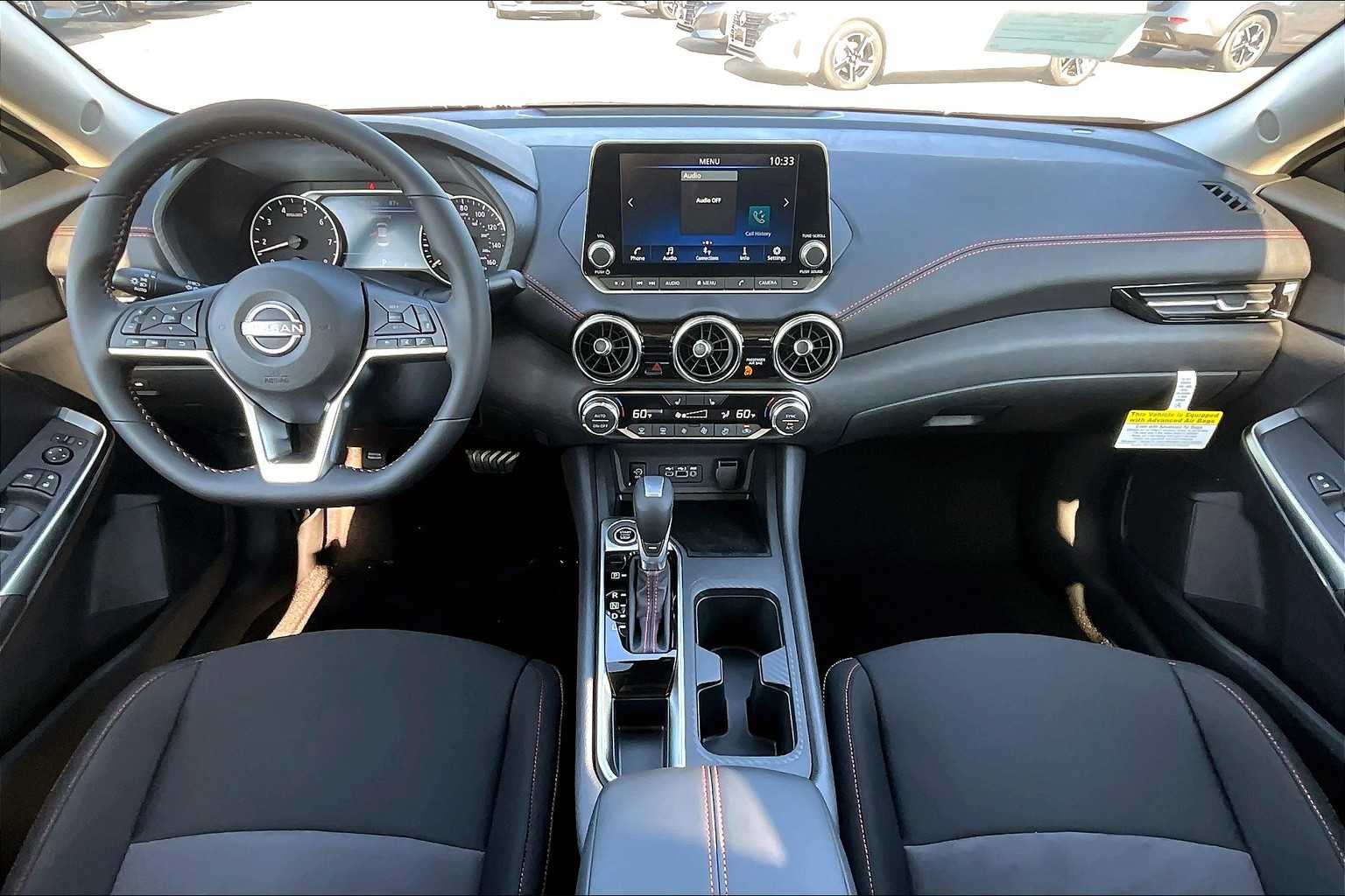 2025 Nissan Sentra SR Super Black at Tomball Chrysler Dodge Jeep Ram