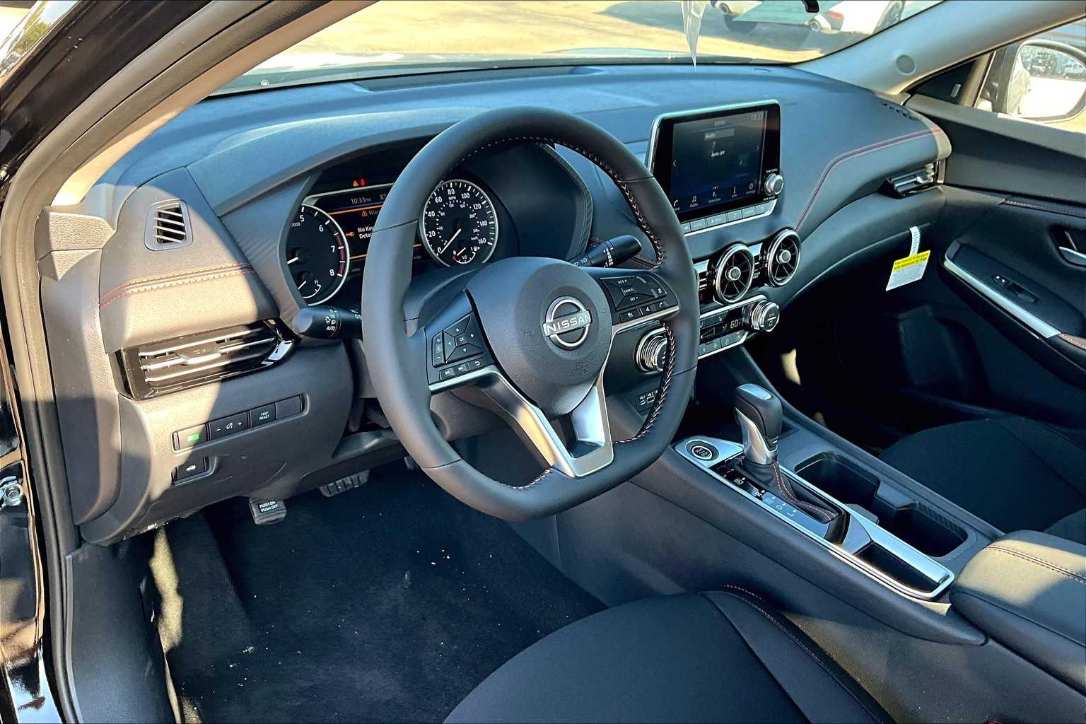 2025 Nissan Sentra SR Super Black at Tomball Chrysler Dodge Jeep Ram