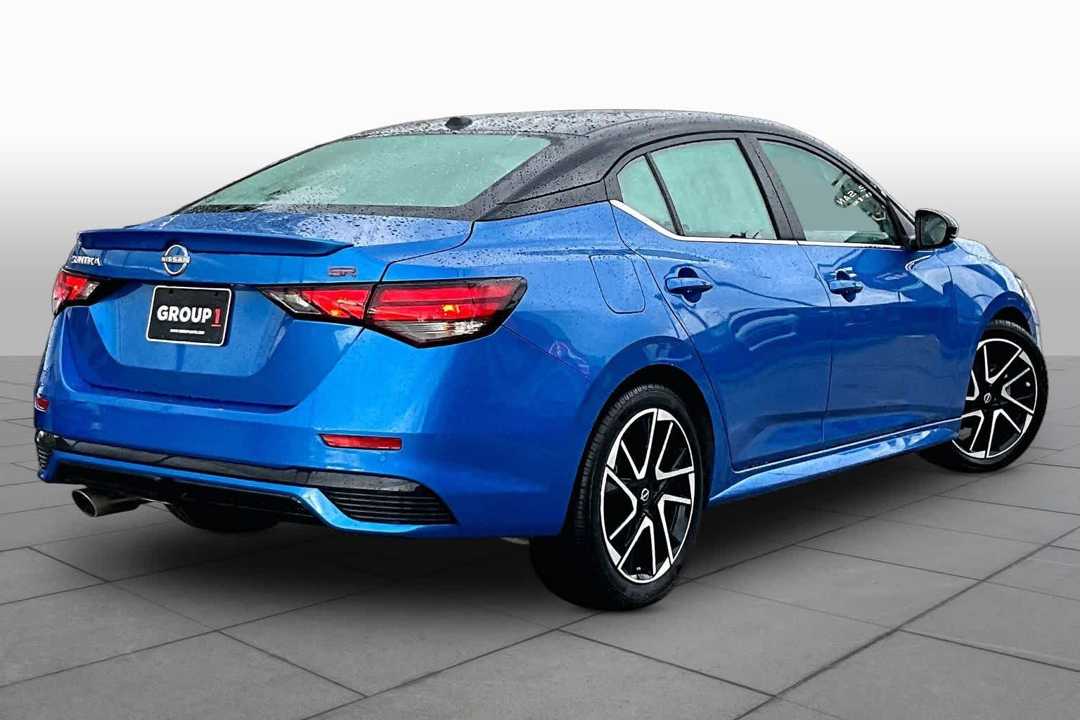 2024 Nissan Sentra SR Electric Blue Metallic/Super Black at Beck & Masten Kia