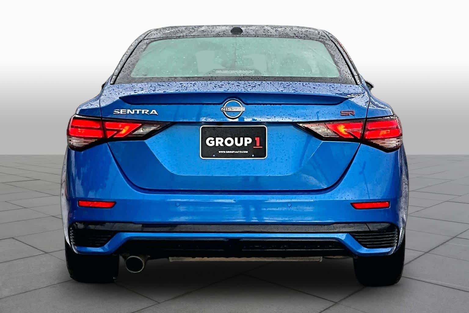 2024 Nissan Sentra SR Electric Blue Metallic/Super Black at Beck & Masten Kia