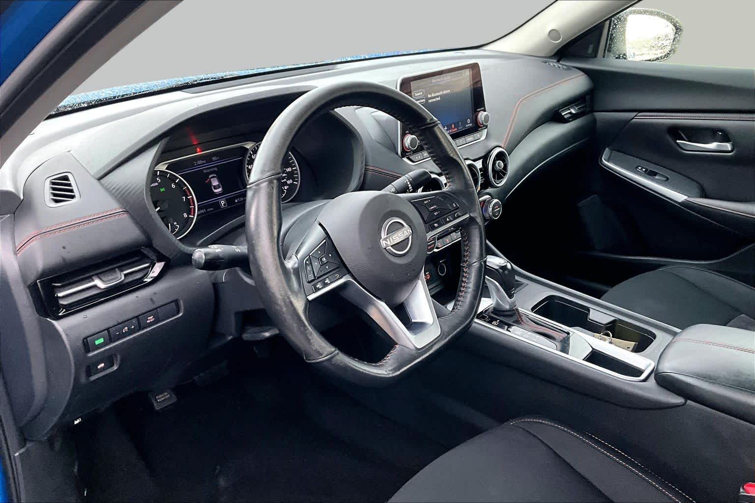 2024 Nissan Sentra SR Electric Blue Metallic/Super Black at Beck & Masten Kia