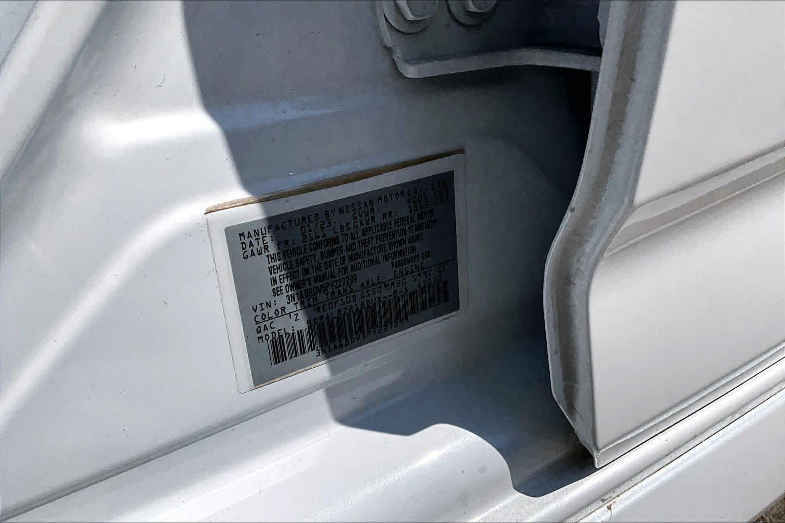 2023 Nissan Sentra SR Aspen White Tricoat at HGreg Houston
