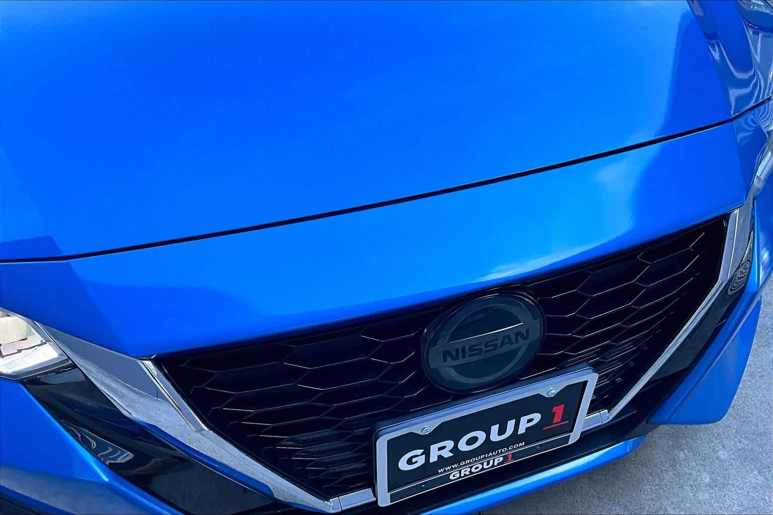 2022 Nissan Sentra SR Electric Blue Metallic at Sterling McCall Nissan