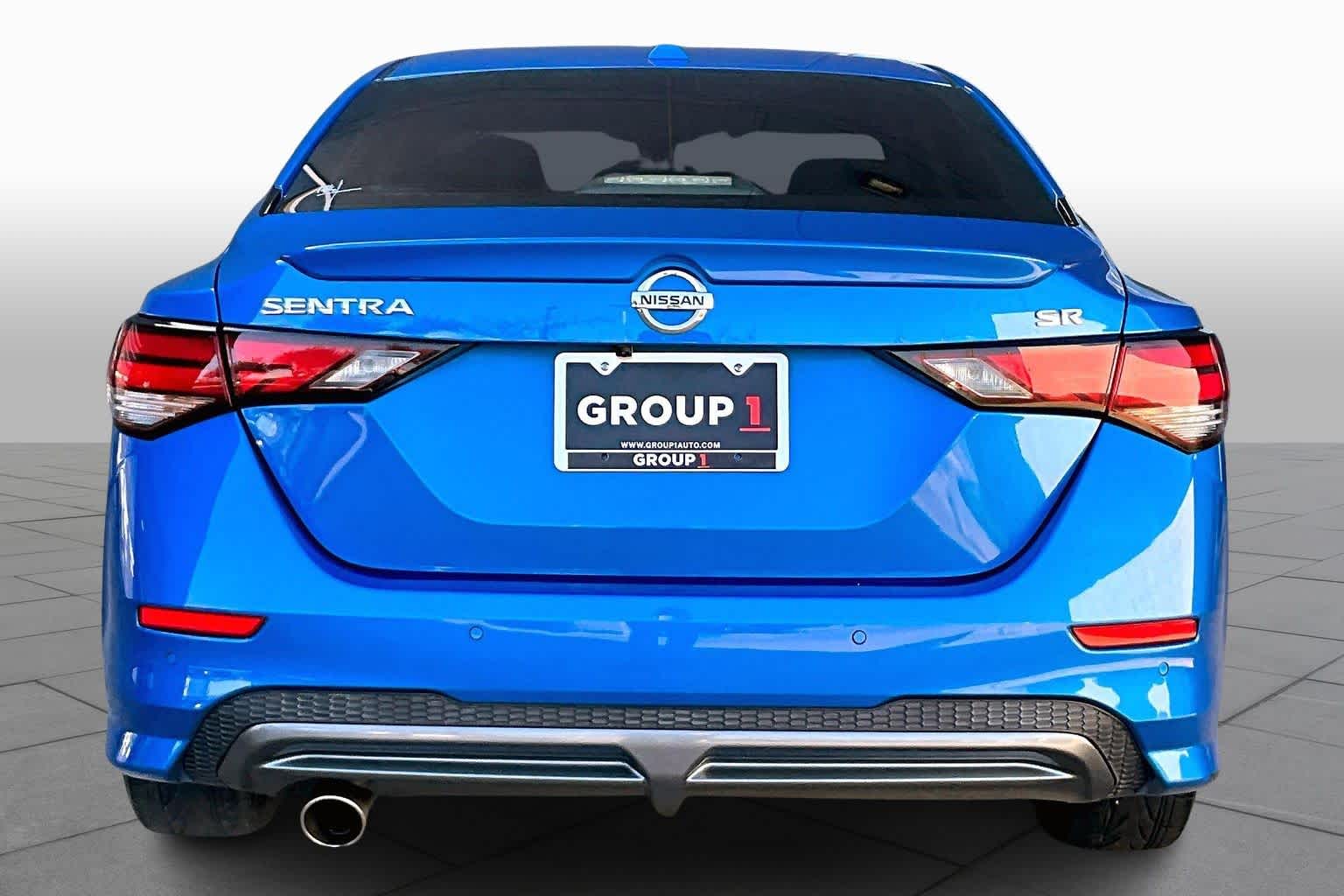 2022 Nissan Sentra SR Electric Blue Metallic at Sterling McCall Nissan