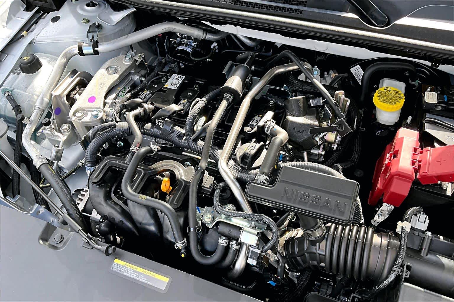 2026 Nissan Sentra SR Aspen White Tricoat/Super Black at Sterling McCall Nissan