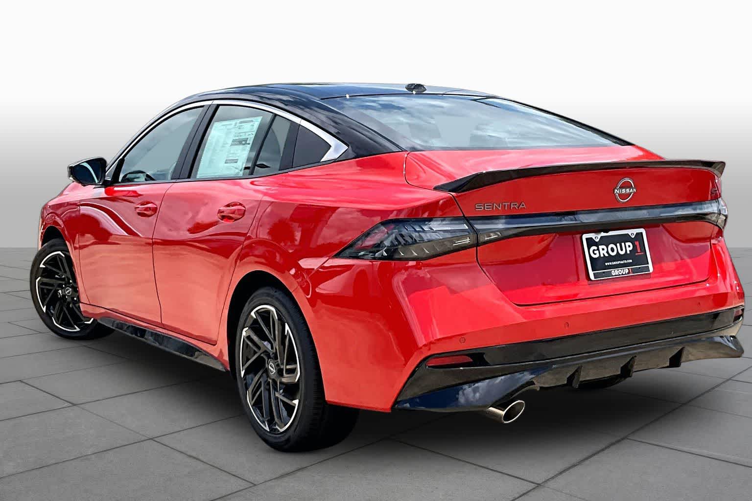 2026 Nissan Sentra SR Energetic Ember/Super Black at Sterling McCall Nissan