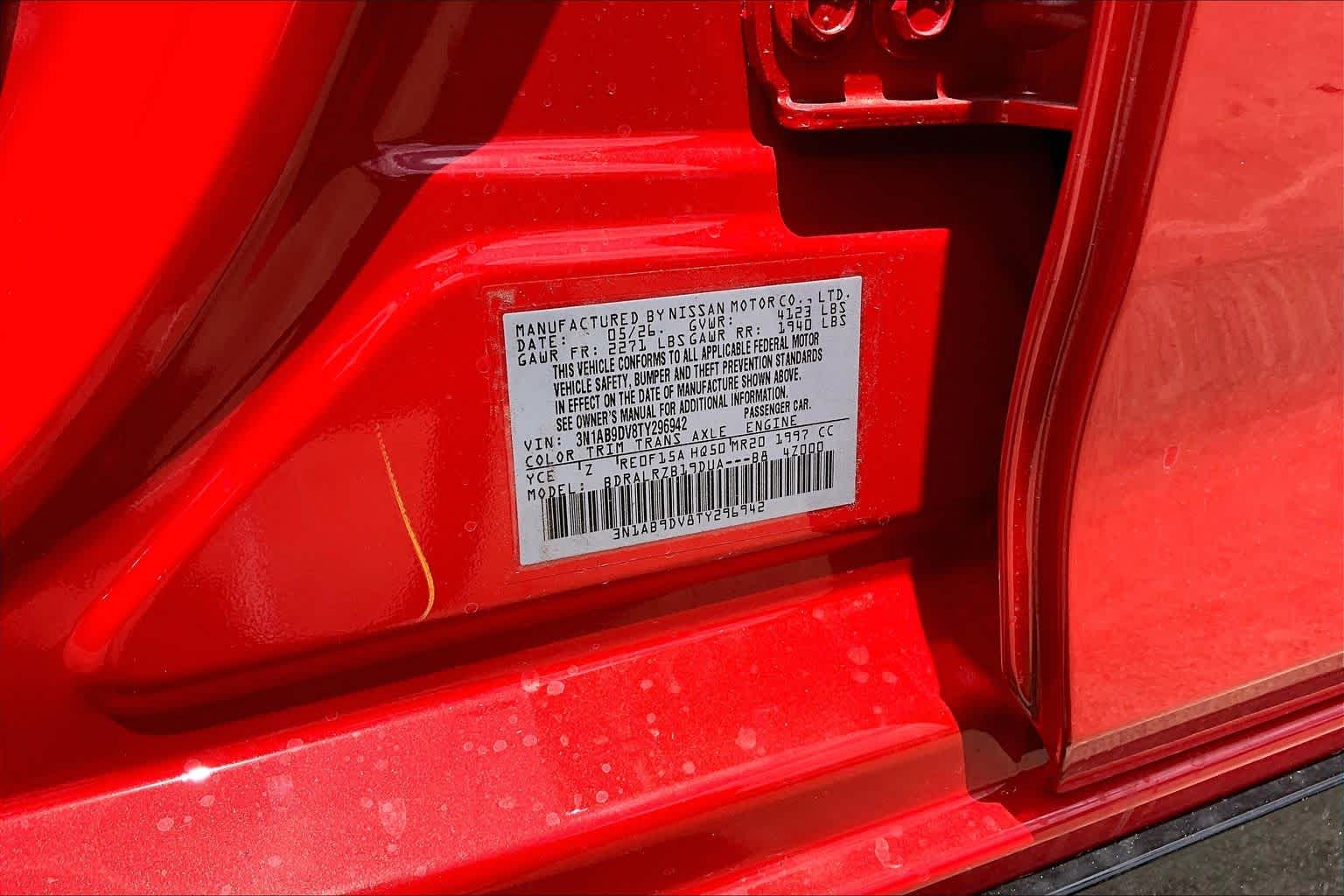 2026 Nissan Sentra SR Energetic Ember/Super Black at Sterling McCall Nissan