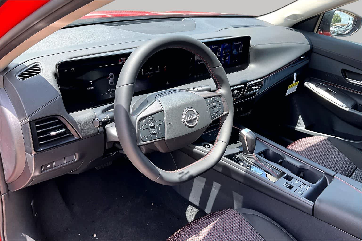 2026 Nissan Sentra SR Energetic Ember/Super Black at Sterling McCall Nissan