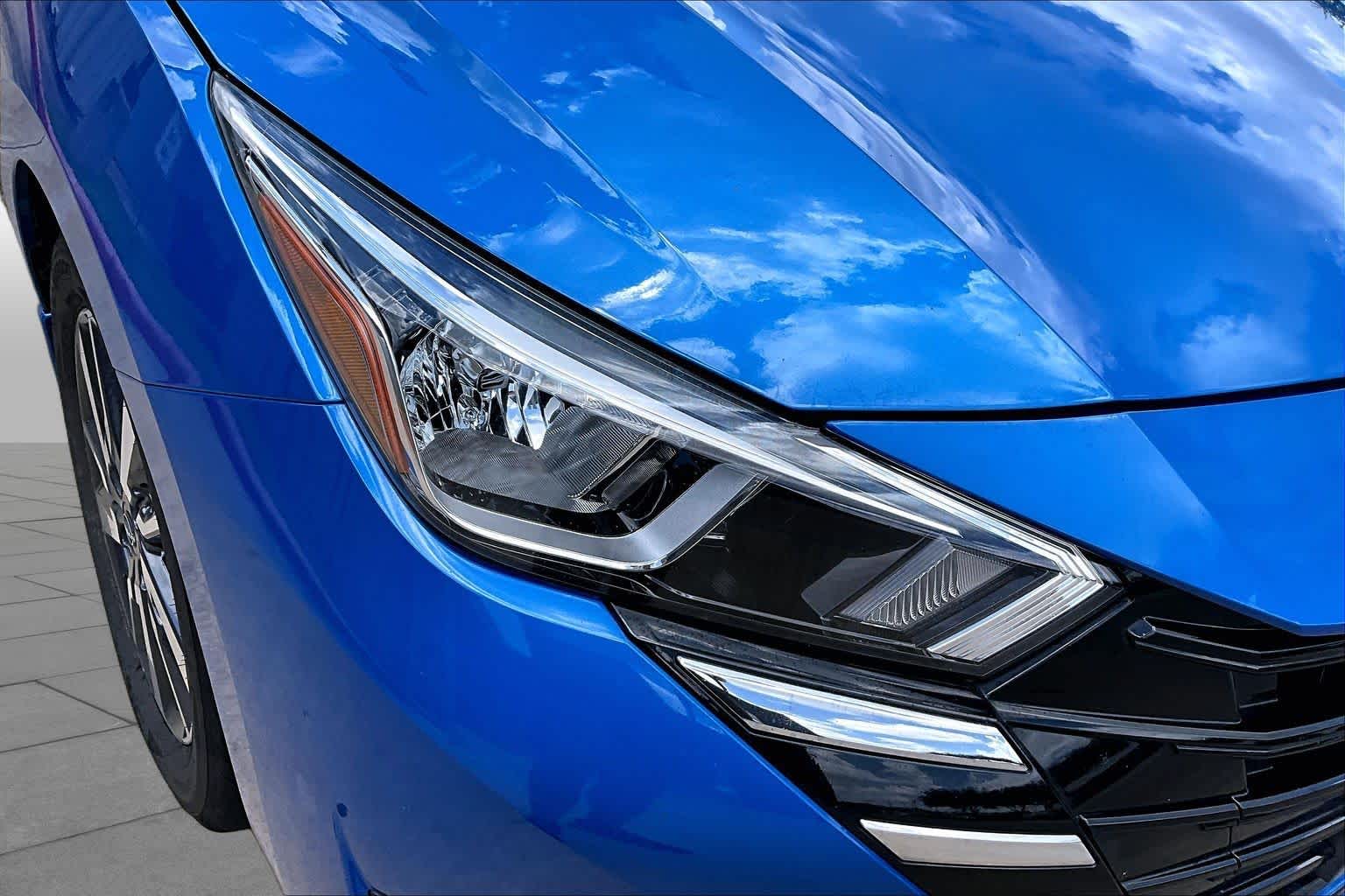 2023 Nissan Versa S Electric Blue Metallic at Sterling McCall Nissan