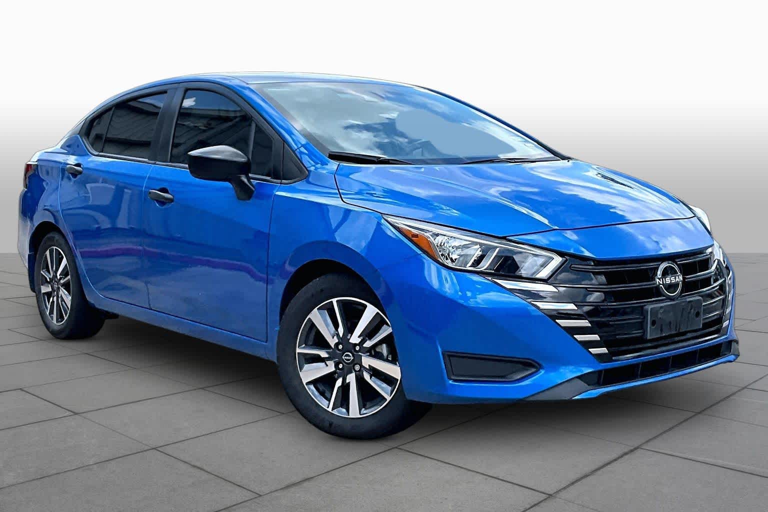 2023 Nissan Versa S Electric Blue Metallic at Sterling McCall Nissan