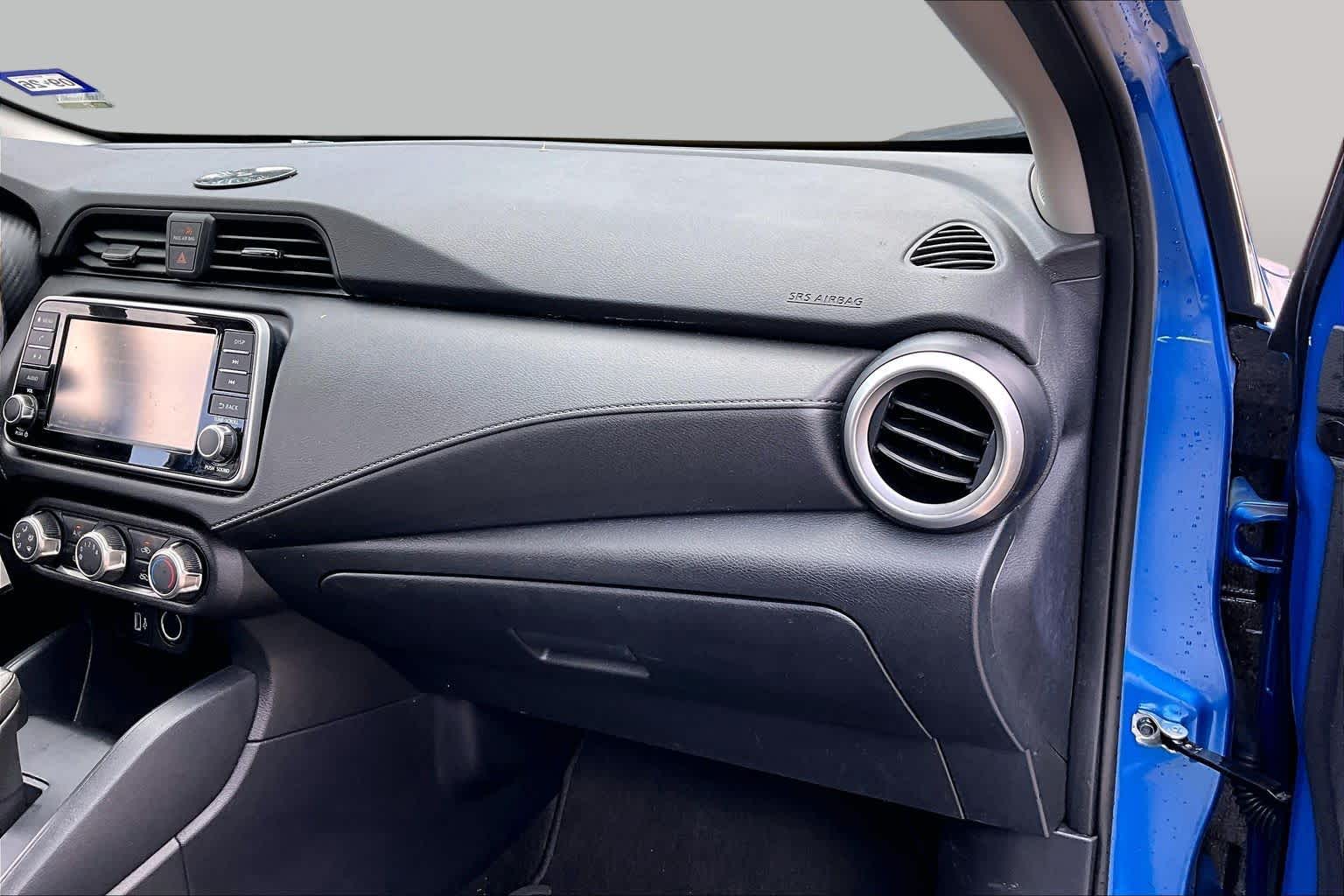 2023 Nissan Versa S Electric Blue Metallic at Sterling McCall Nissan