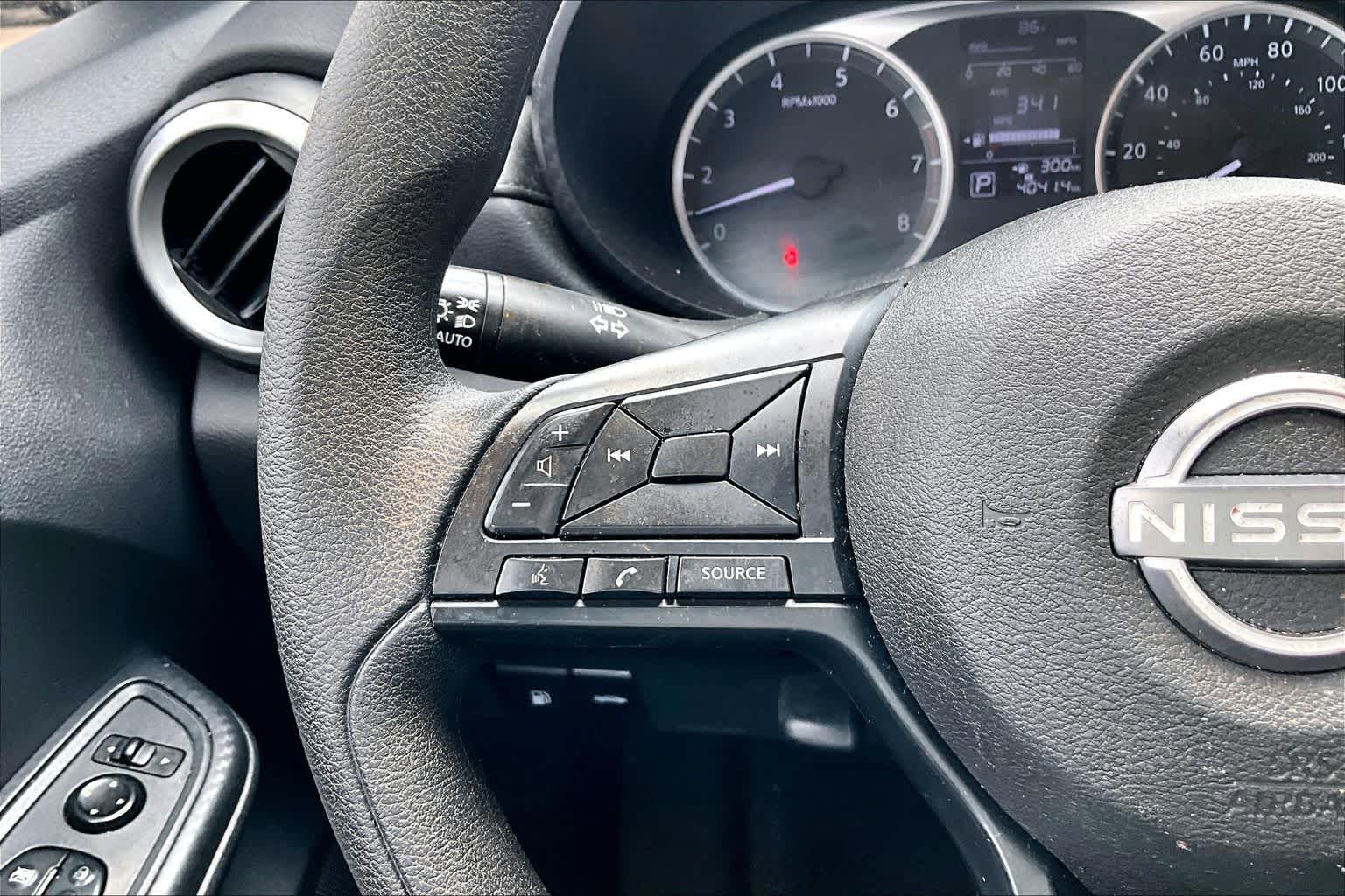 2023 Nissan Versa S Electric Blue Metallic at Sterling McCall Nissan