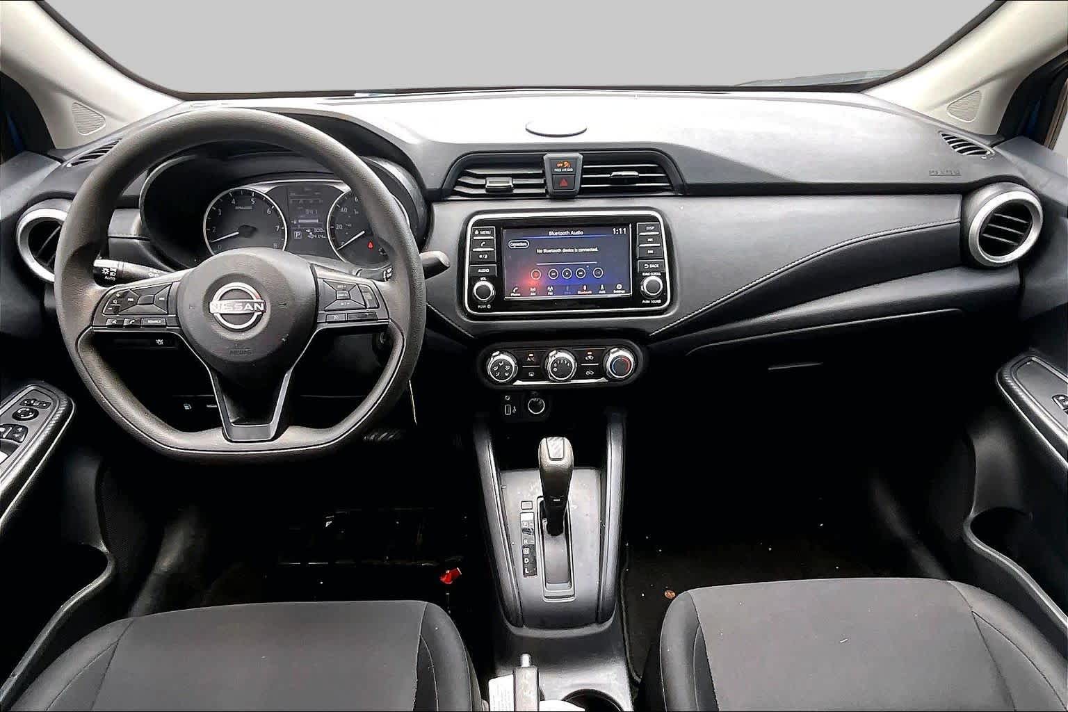 2023 Nissan Versa S Electric Blue Metallic at Sterling McCall Nissan