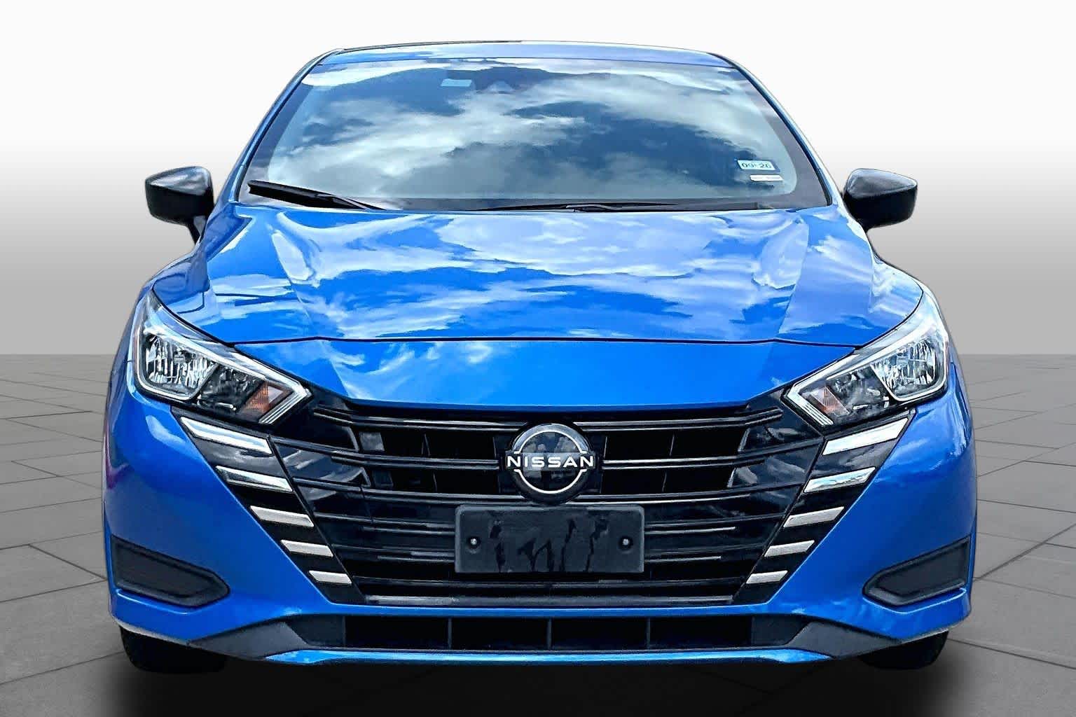 2023 Nissan Versa S Electric Blue Metallic at Sterling McCall Nissan