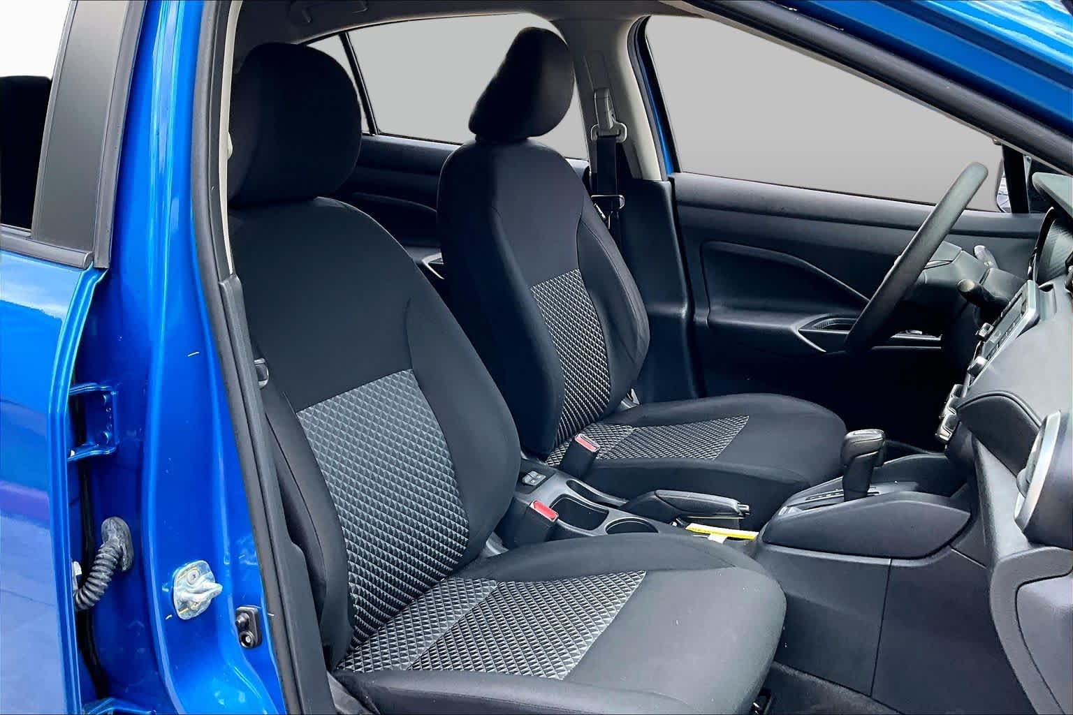 2023 Nissan Versa S Electric Blue Metallic at Sterling McCall Nissan