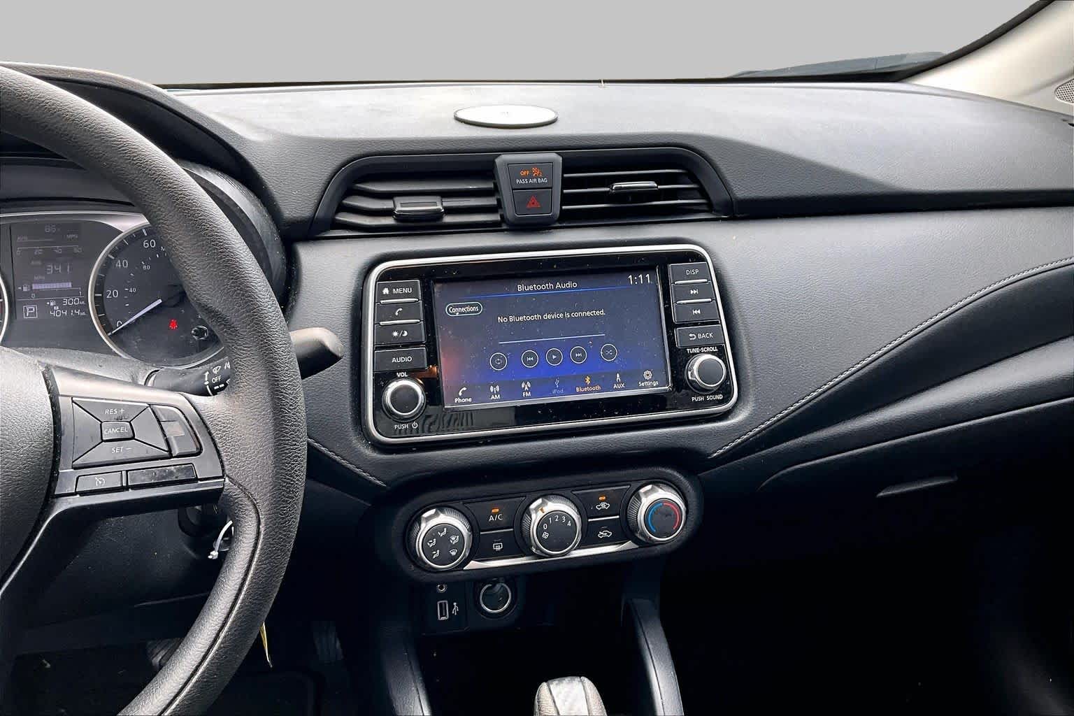 2023 Nissan Versa S Electric Blue Metallic at Sterling McCall Nissan