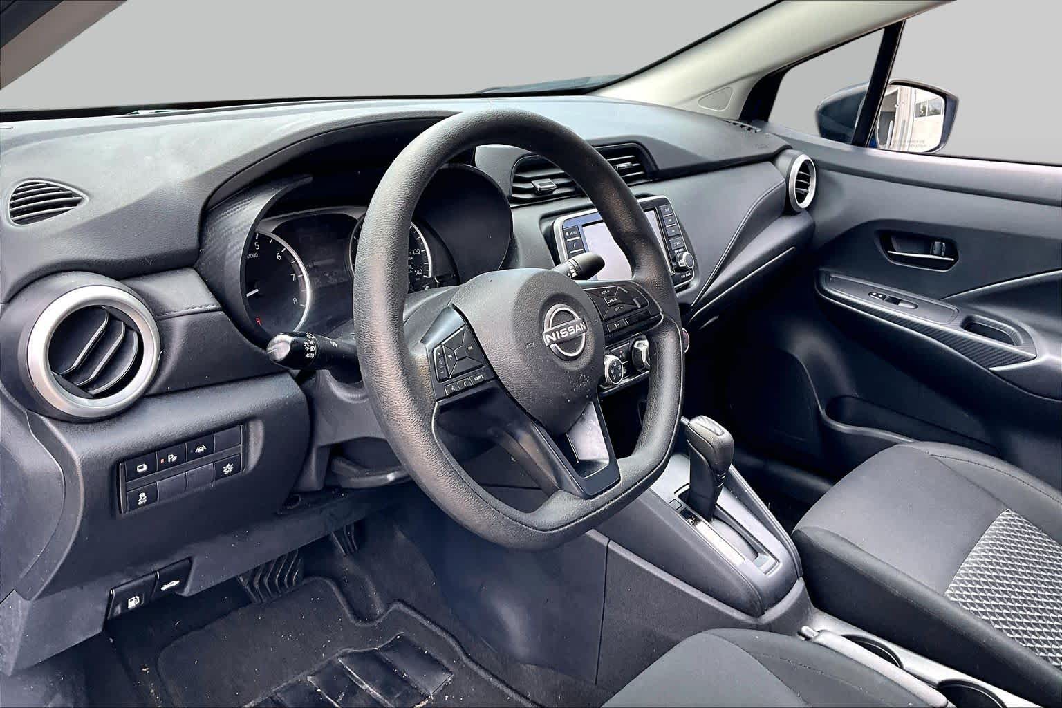 2023 Nissan Versa S Electric Blue Metallic at Sterling McCall Nissan