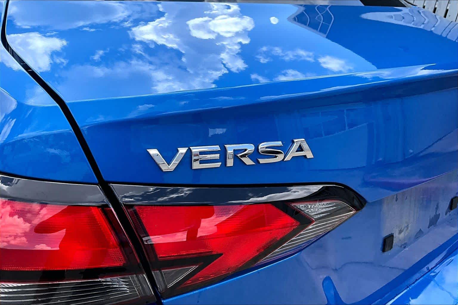 2023 Nissan Versa S Electric Blue Metallic at Sterling McCall Nissan
