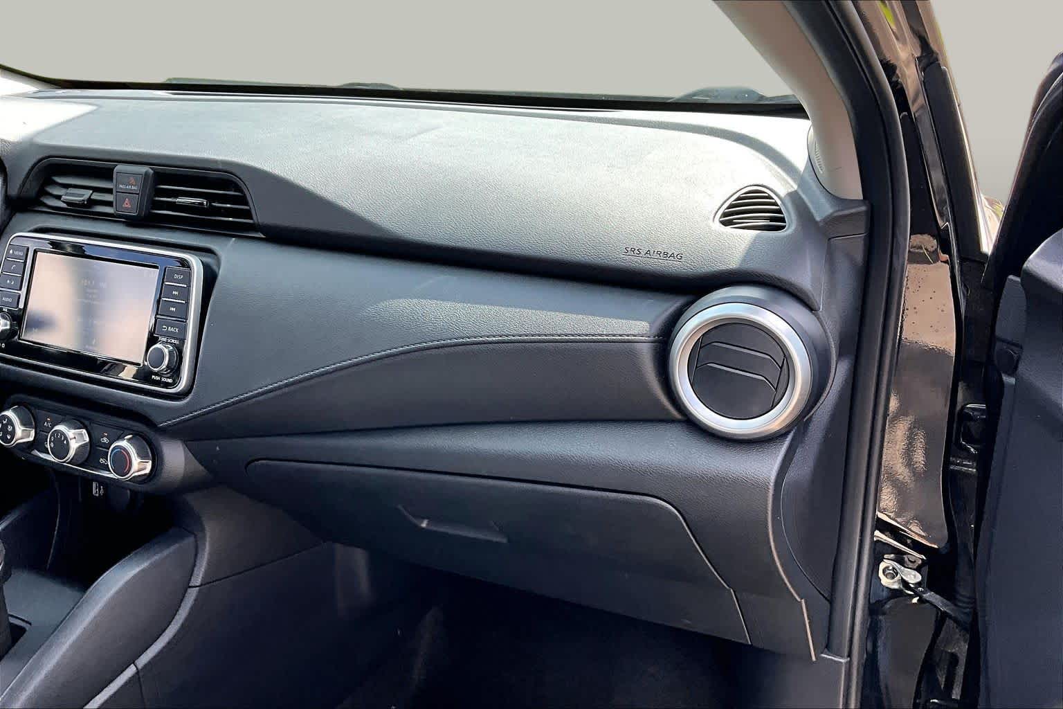 2024 Nissan Versa S Super Black at Sterling McCall Nissan