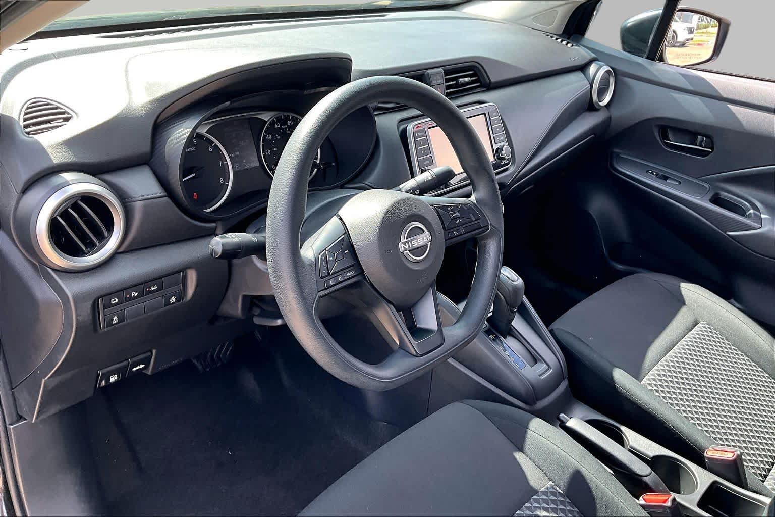 2024 Nissan Versa S Super Black at Sterling McCall Nissan