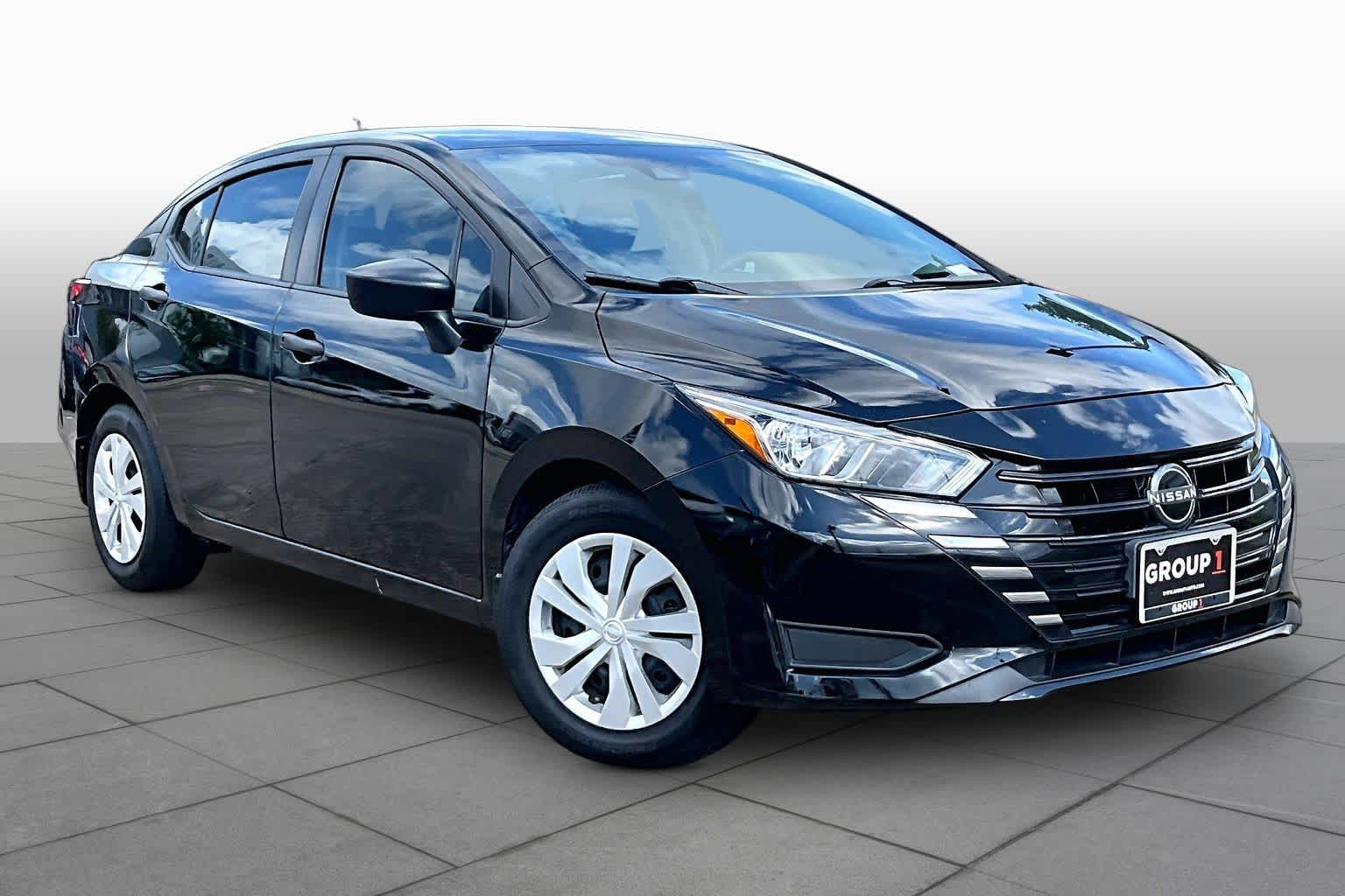 2024 Nissan Versa S Super Black at Sterling McCall Nissan