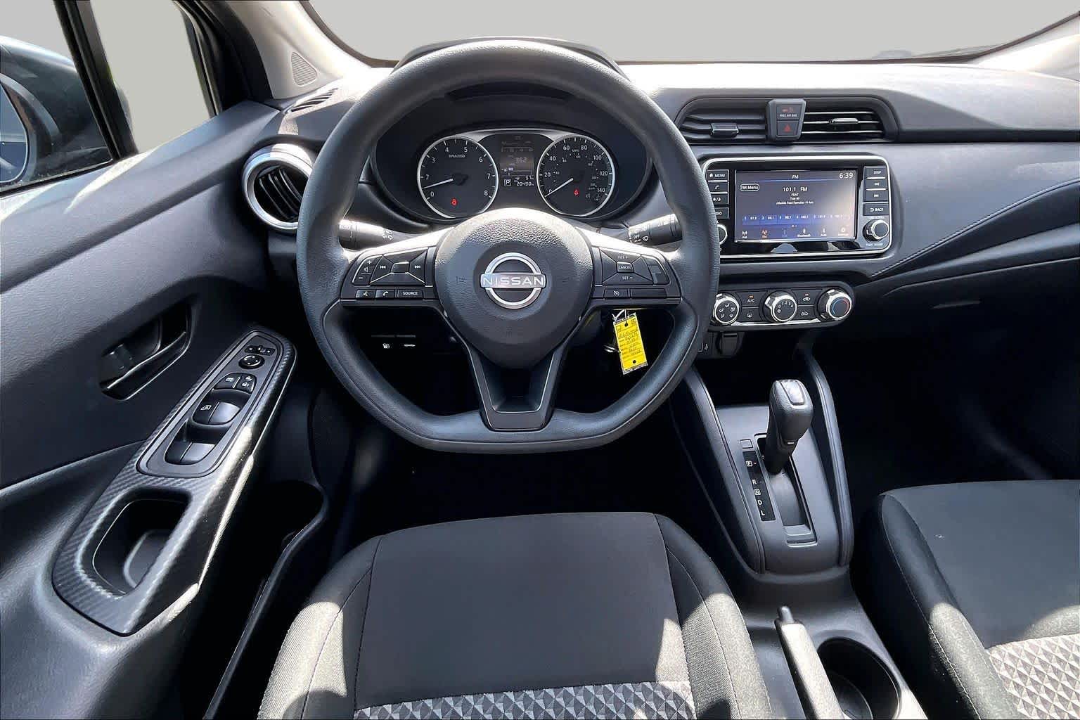 2024 Nissan Versa S Super Black at Sterling McCall Nissan