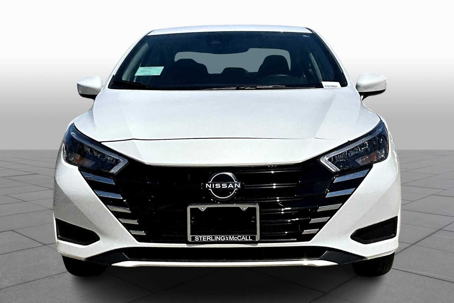 2025 Nissan Versa SV Aspen White Tricoat at AutoNation USA Katy