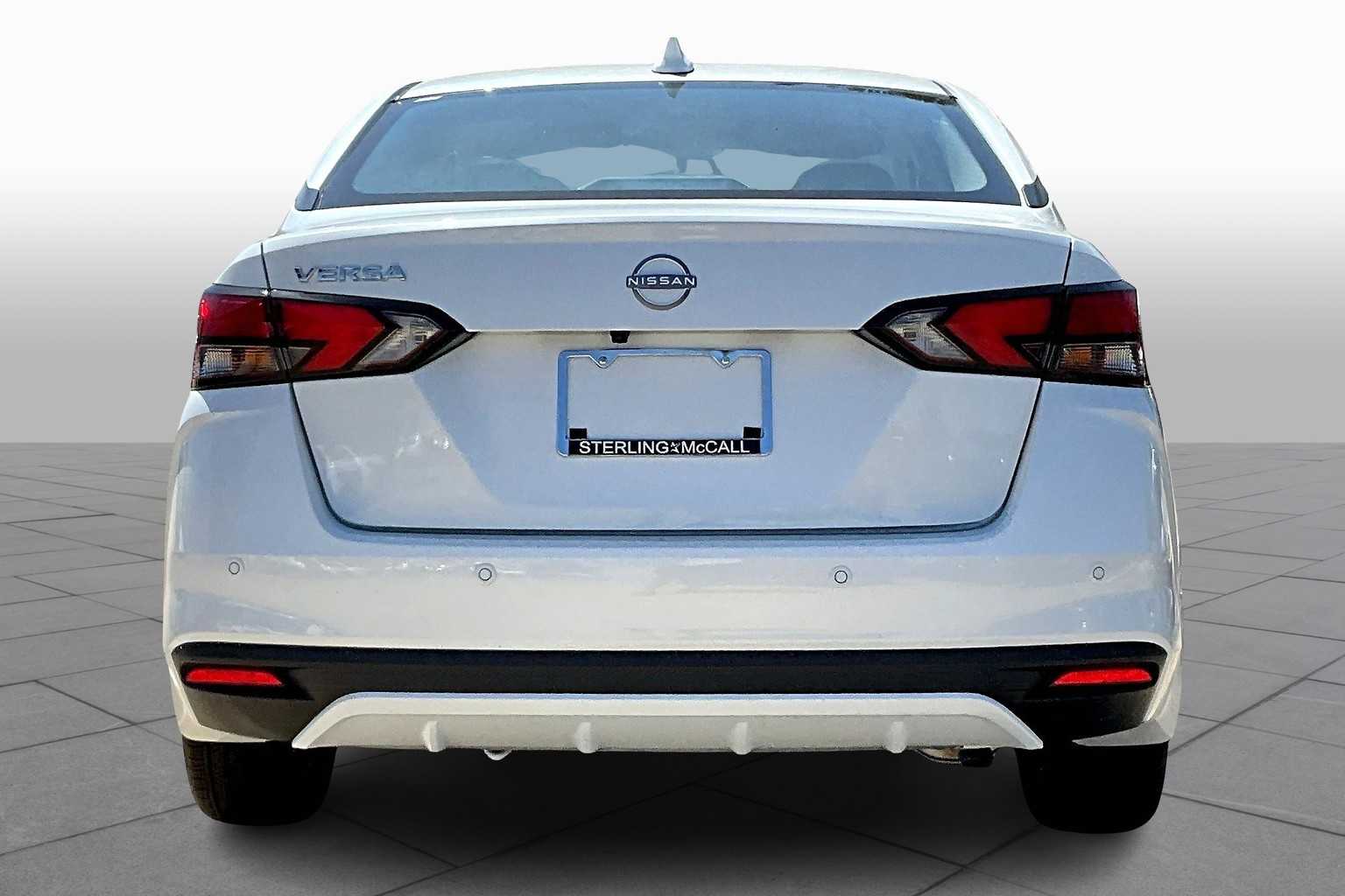 2025 Nissan Versa SV Aspen White Tricoat at AutoNation USA Katy