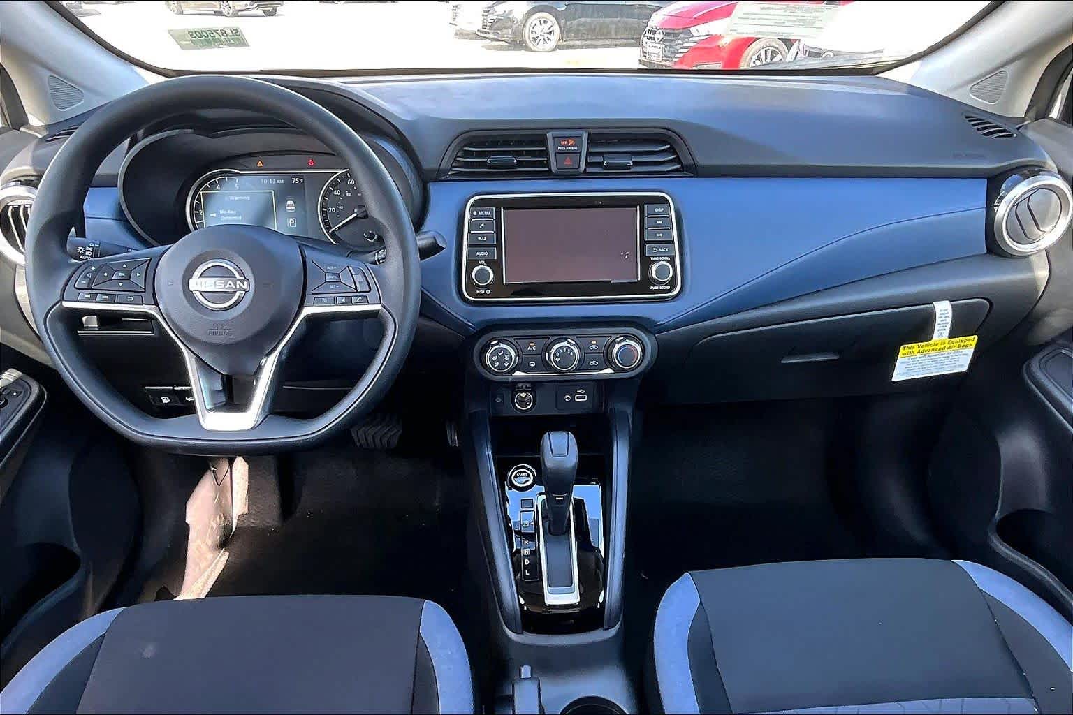 2025 Nissan Versa SV Aspen White Tricoat at HGreg Houston