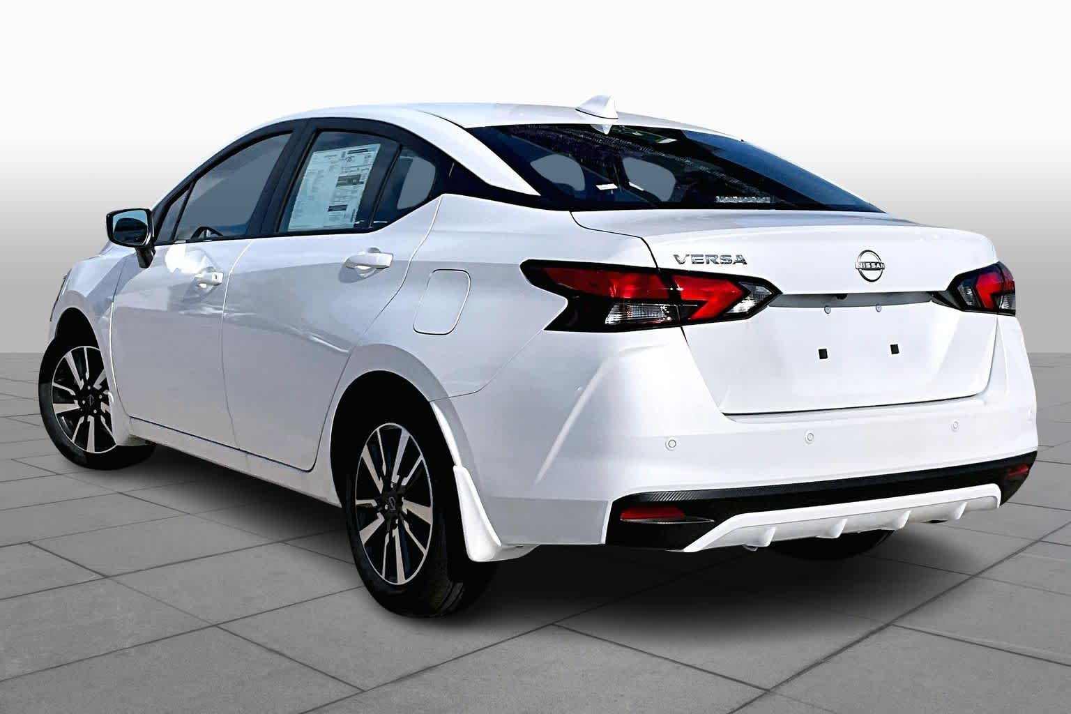 2025 Nissan Versa SV Aspen White Tricoat at HGreg Houston