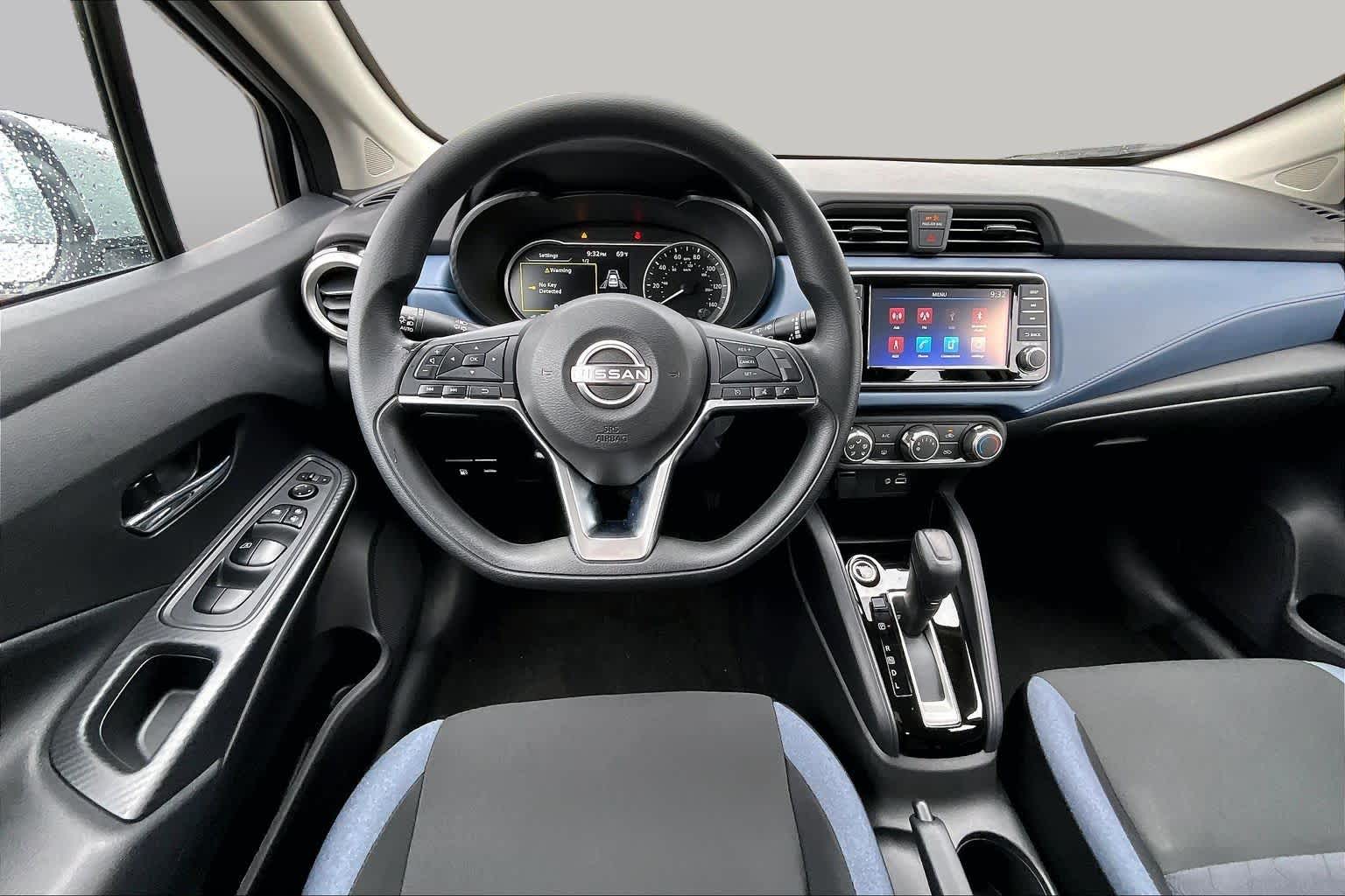 2025 Nissan Versa SV Brilliant Silver Metallic at Sterling McCall Nissan