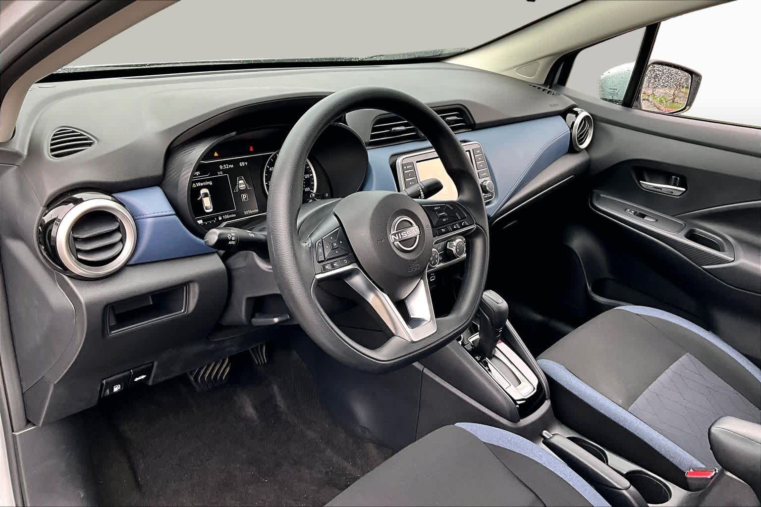 2025 Nissan Versa SV Brilliant Silver Metallic at Sterling McCall Nissan