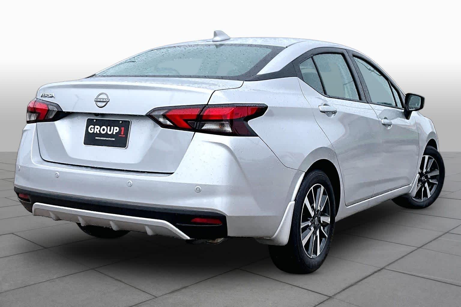 2025 Nissan Versa SV Brilliant Silver Metallic at Sterling McCall Nissan