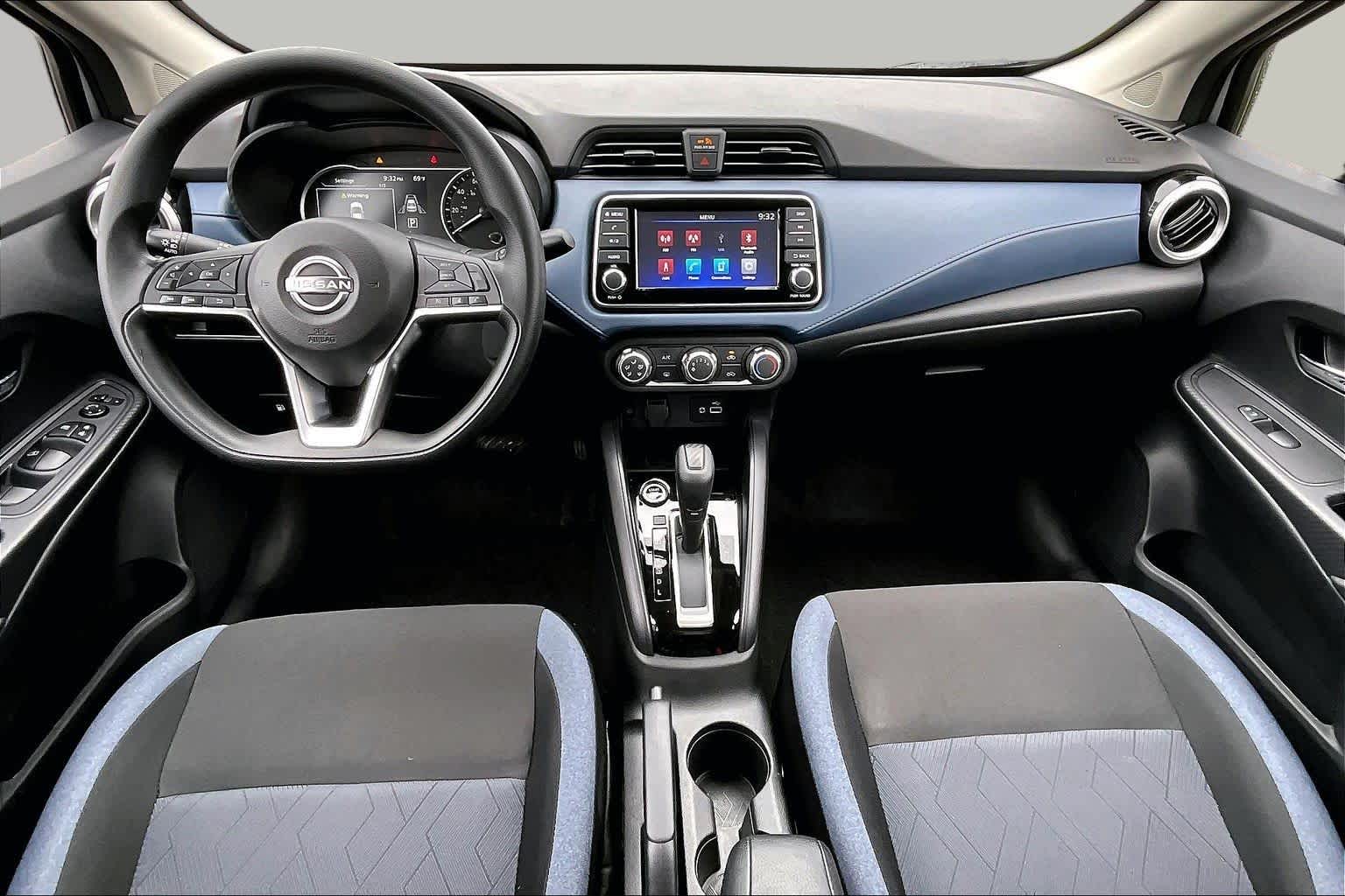 2025 Nissan Versa SV Brilliant Silver Metallic at Sterling McCall Nissan
