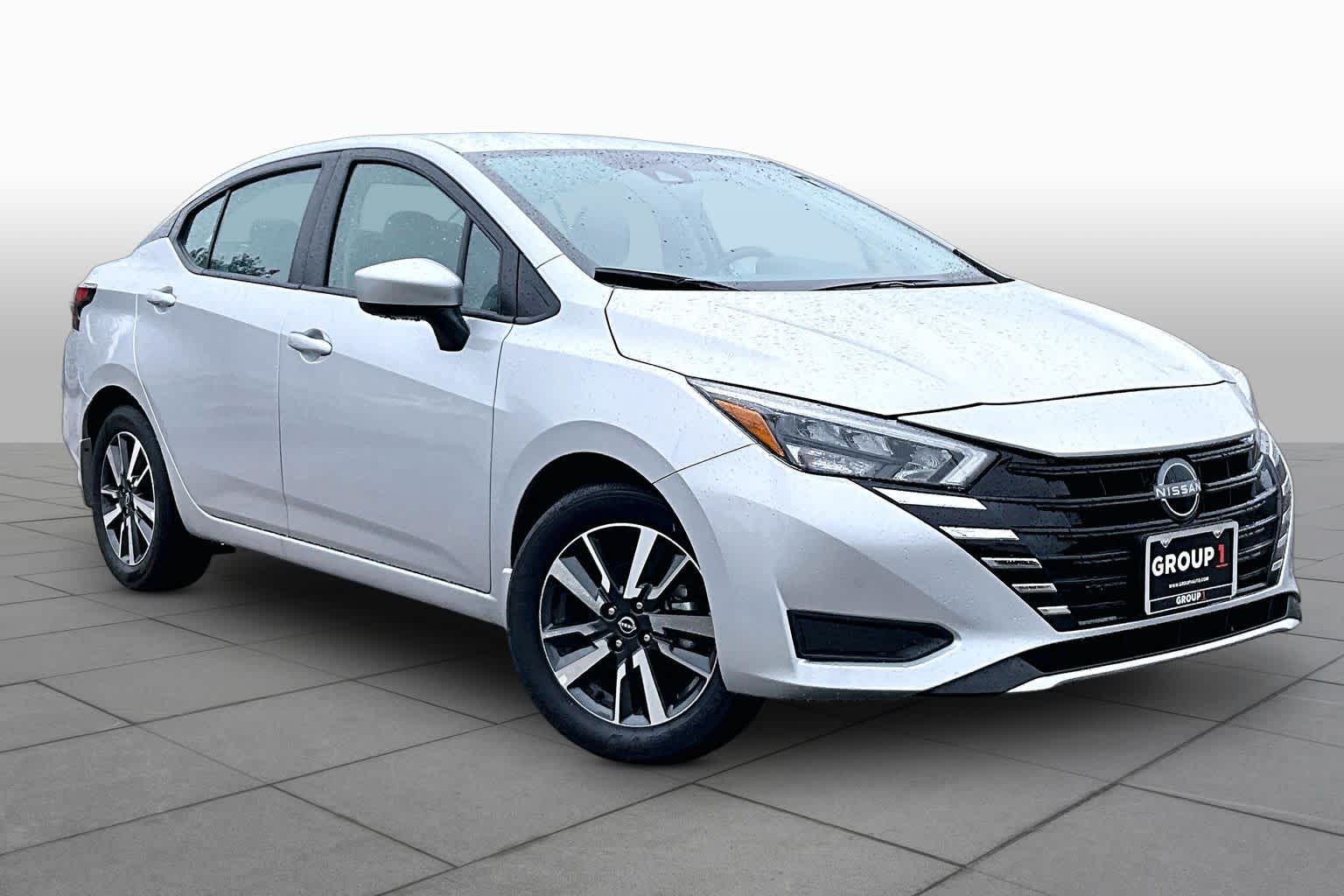 2025 Nissan Versa SV Brilliant Silver Metallic at Sterling McCall Nissan
