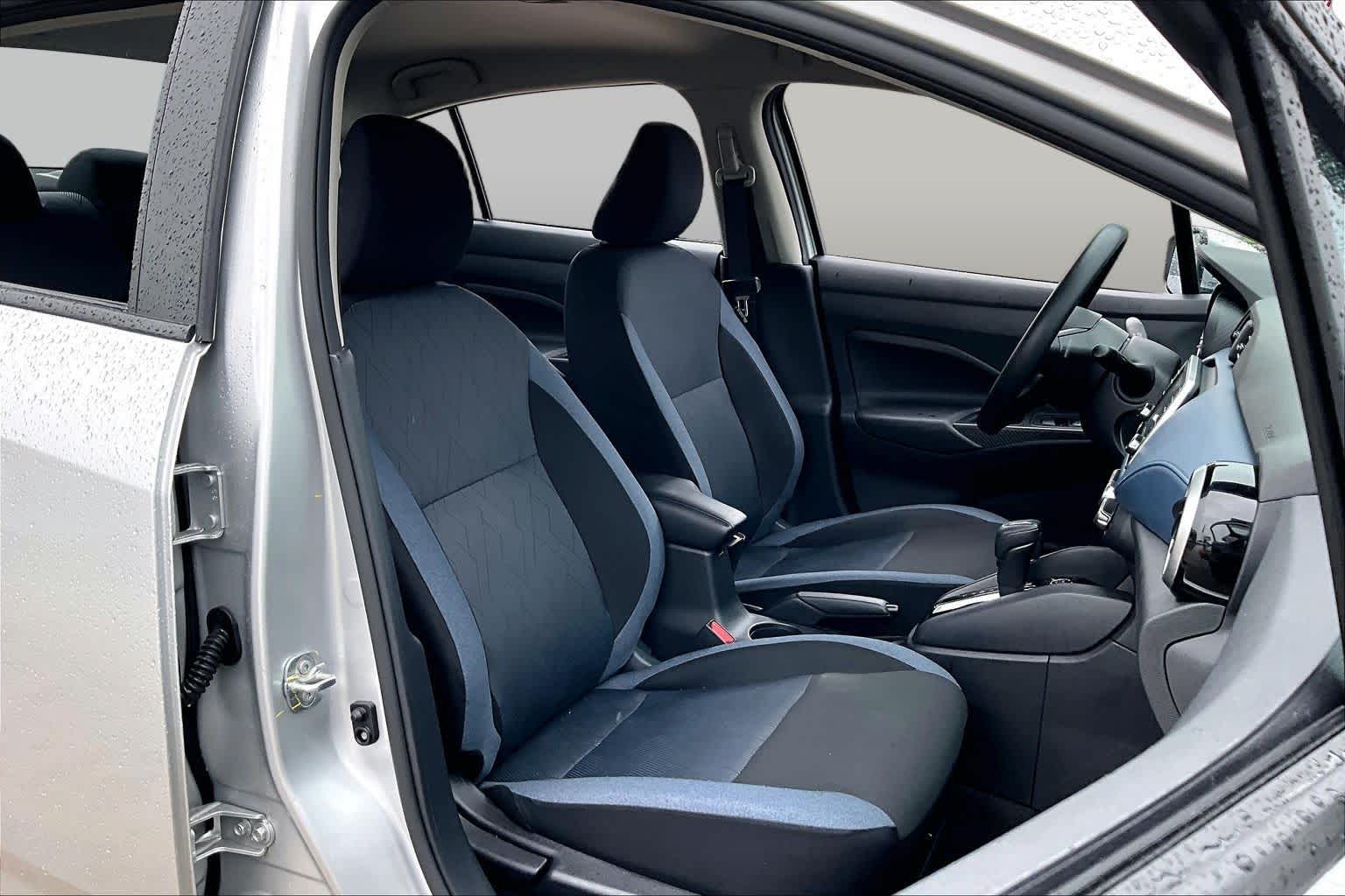 2025 Nissan Versa SV Brilliant Silver Metallic at Sterling McCall Nissan