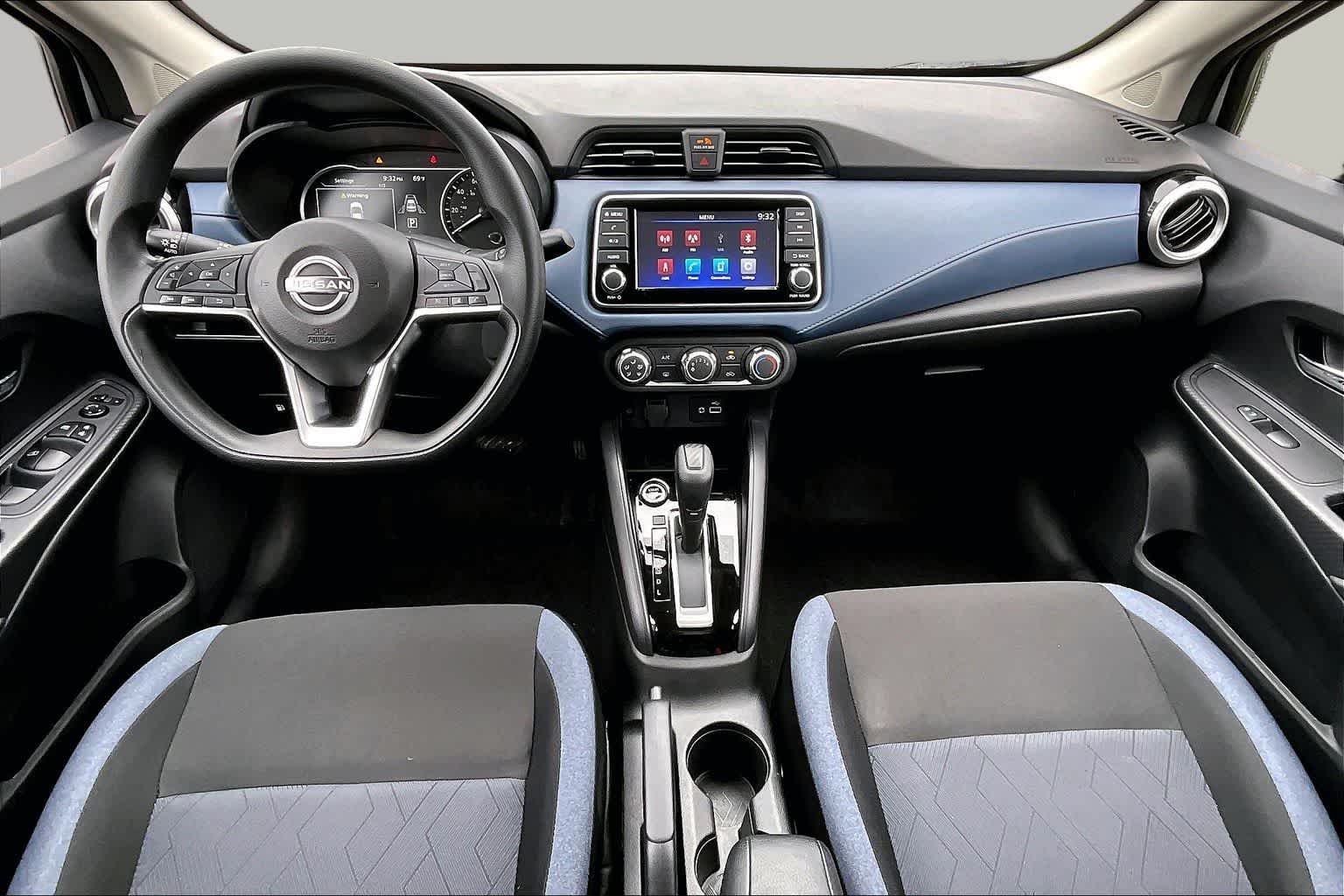 2025 Nissan Versa SV Brilliant Silver Metallic at Honda of Clear Lake