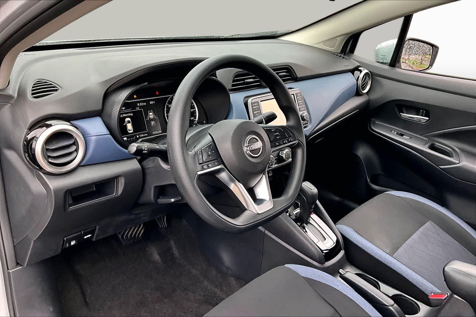 2025 Nissan Versa SV Brilliant Silver Metallic at Honda of Clear Lake