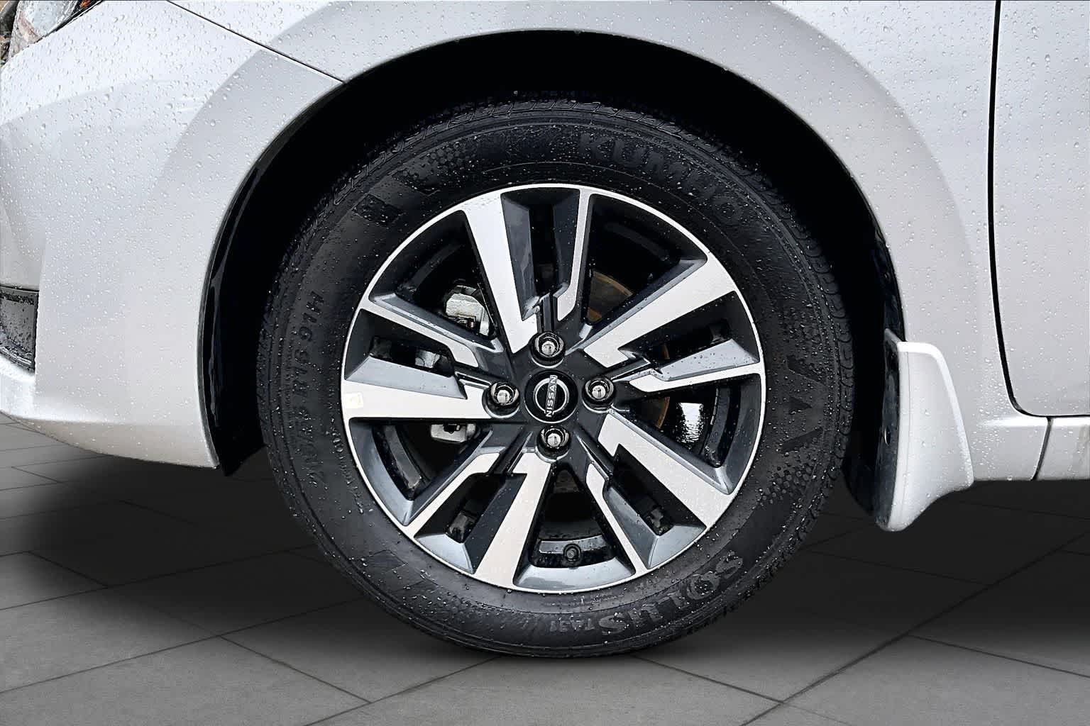 2025 Nissan Versa SV Brilliant Silver Metallic at Honda of Clear Lake